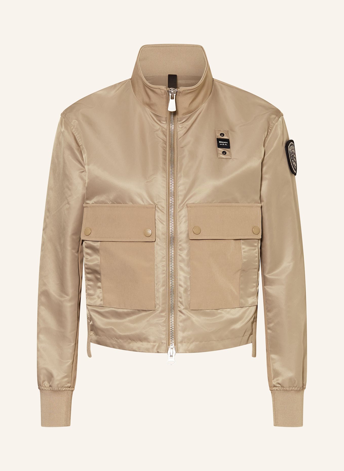 Blauer Fieldjacket CARNEY: BEIGE