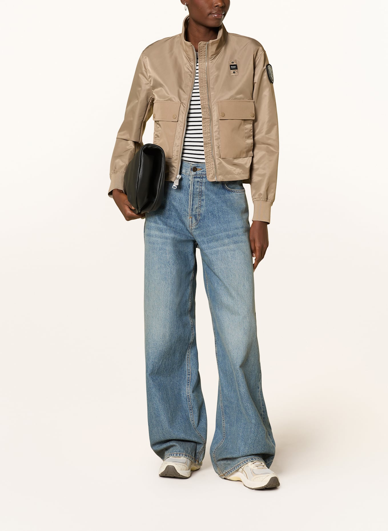 Blauer Fieldjacket CARNEY: BEIGE