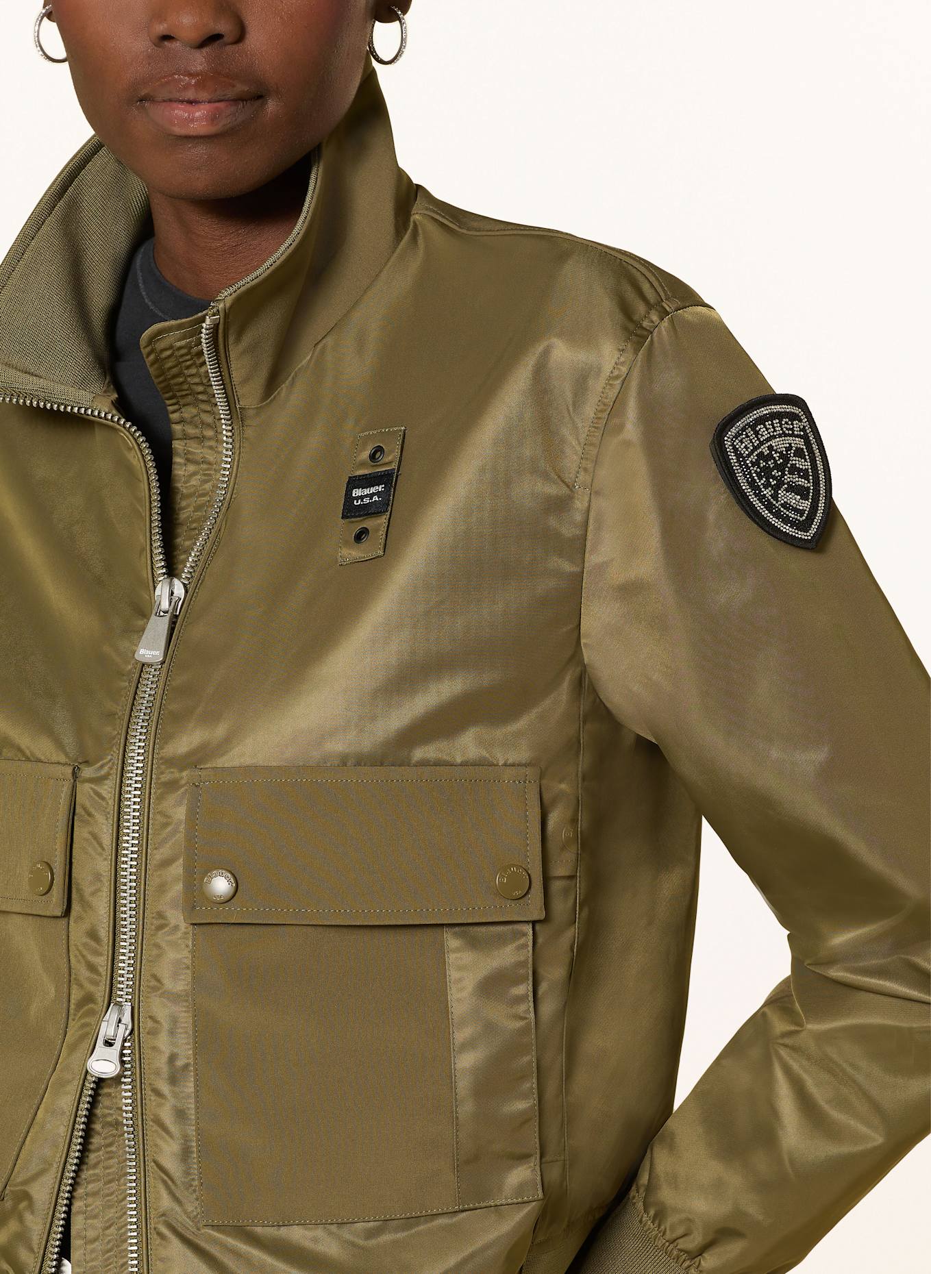 Blauer Fieldjacket CARNEY: KHAKI