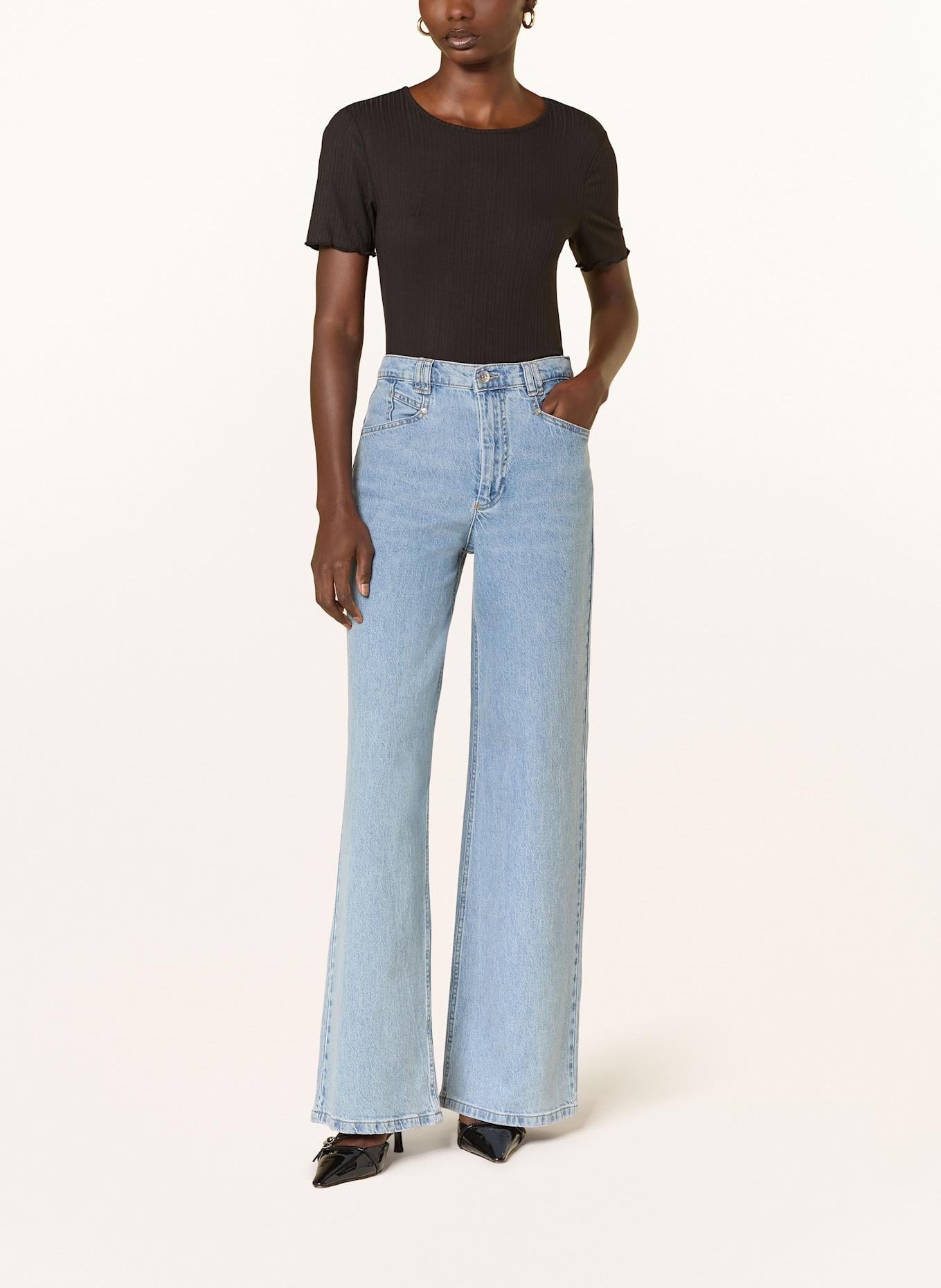 ICHI T-shirt IHCELLA: BLACK