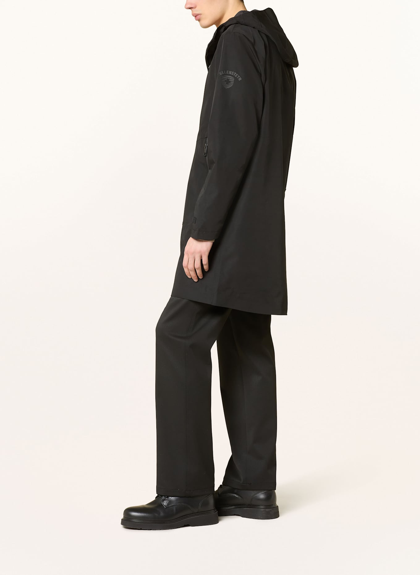 WELLENSTEYN Parka METROPOLIS: SCHWARZ