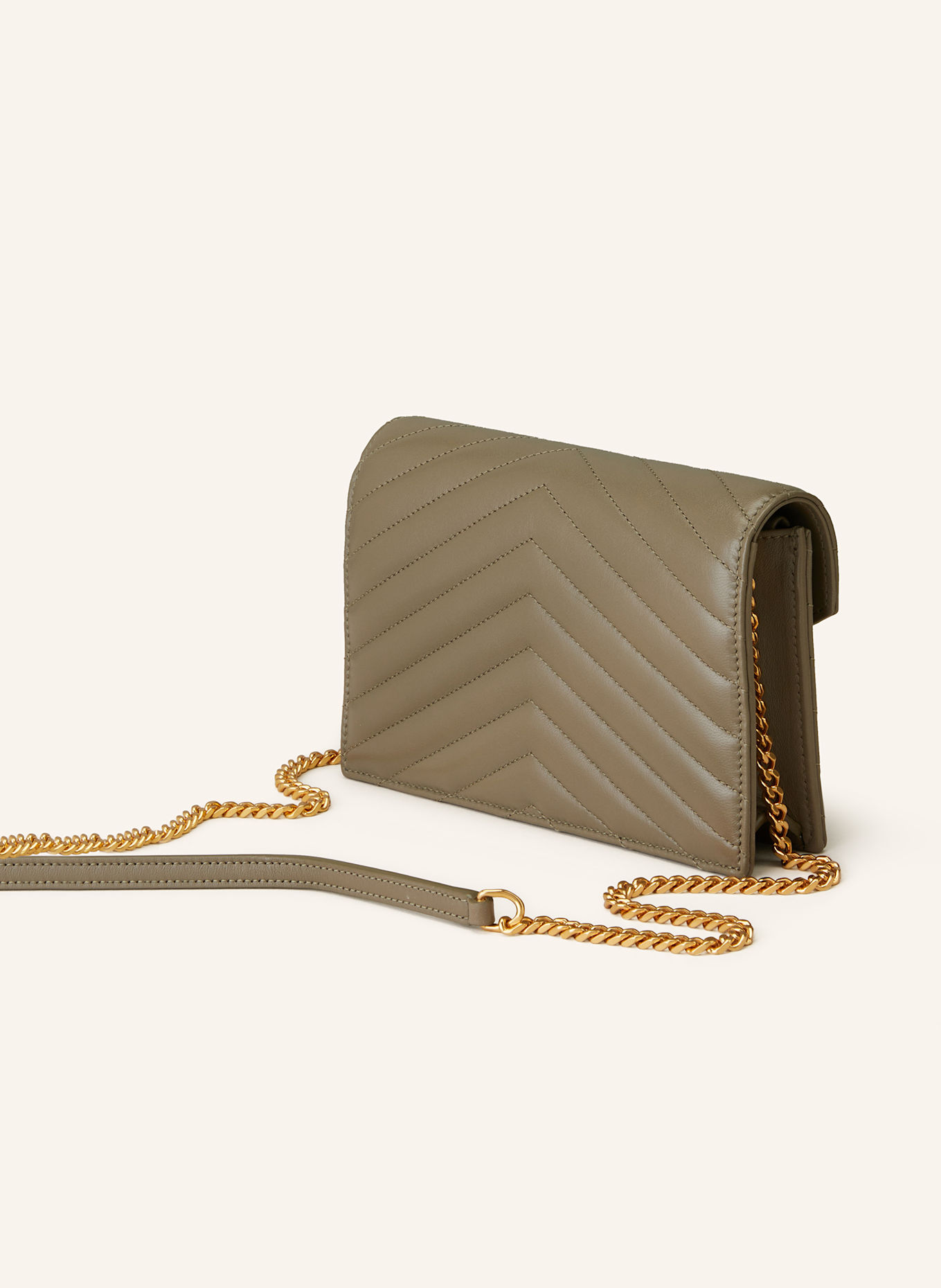 SAINT LAURENT Umhängetasche CASSANDRE, Farbe: KHAKI (Bild 2)