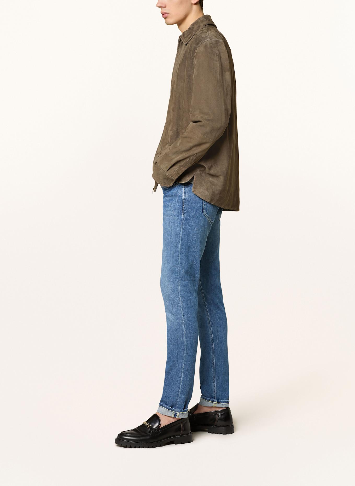 Dondup Jeansy GEORGE skinny fit: 800 MID BLUE