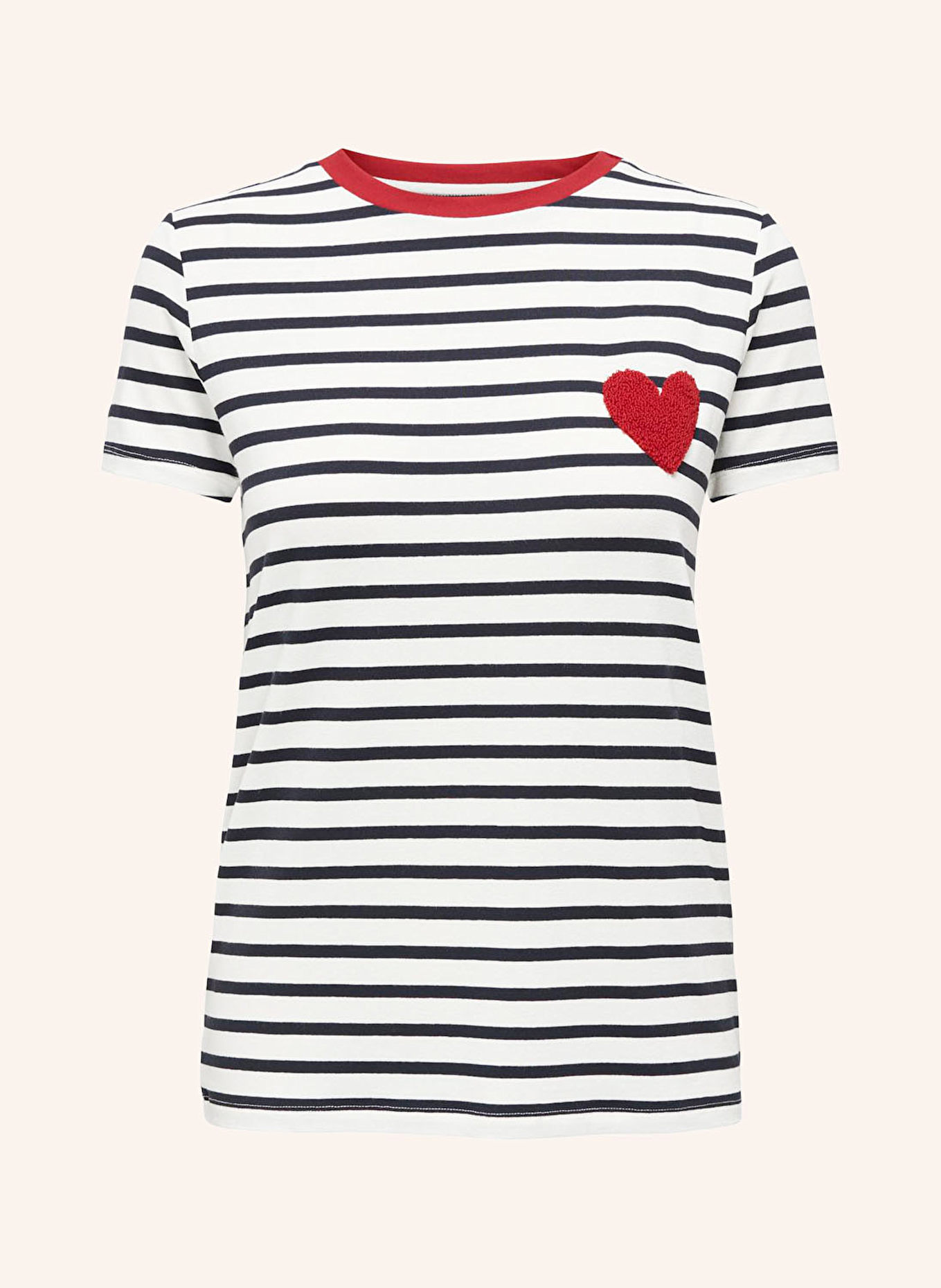 ONLY T-shirt: DARK BLUE / WHITE