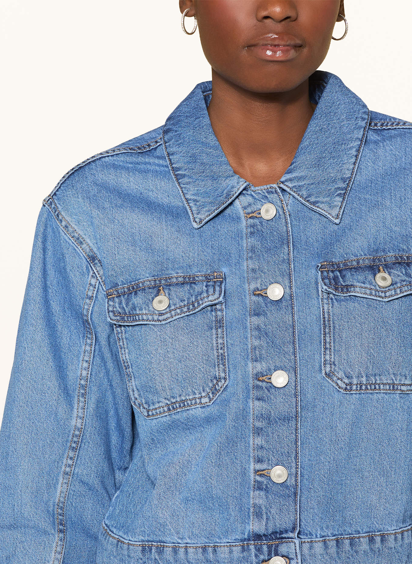 ONLY Denim jacket: BLUE