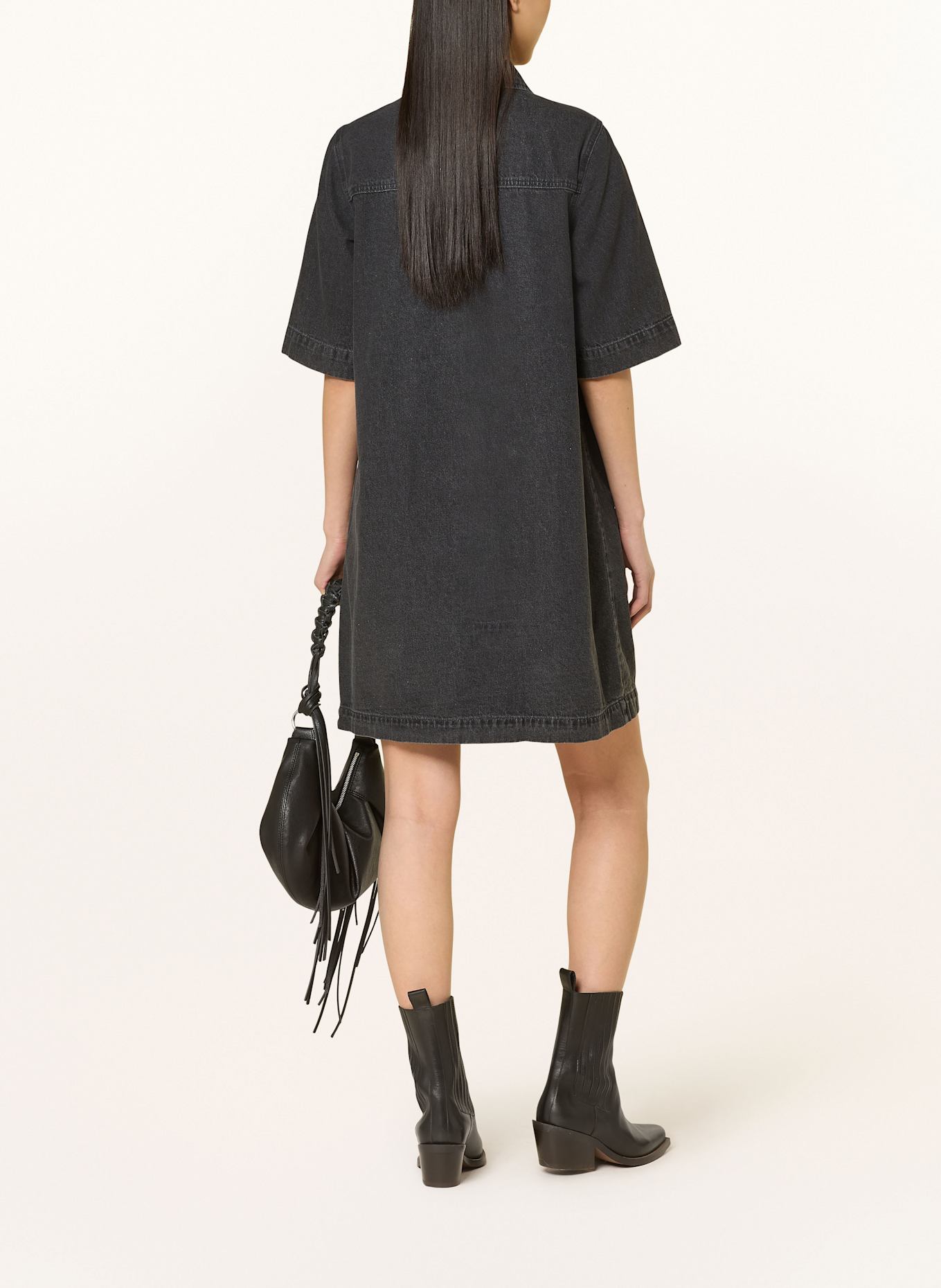 ONLY Jeanskleid: WASHED BLACK