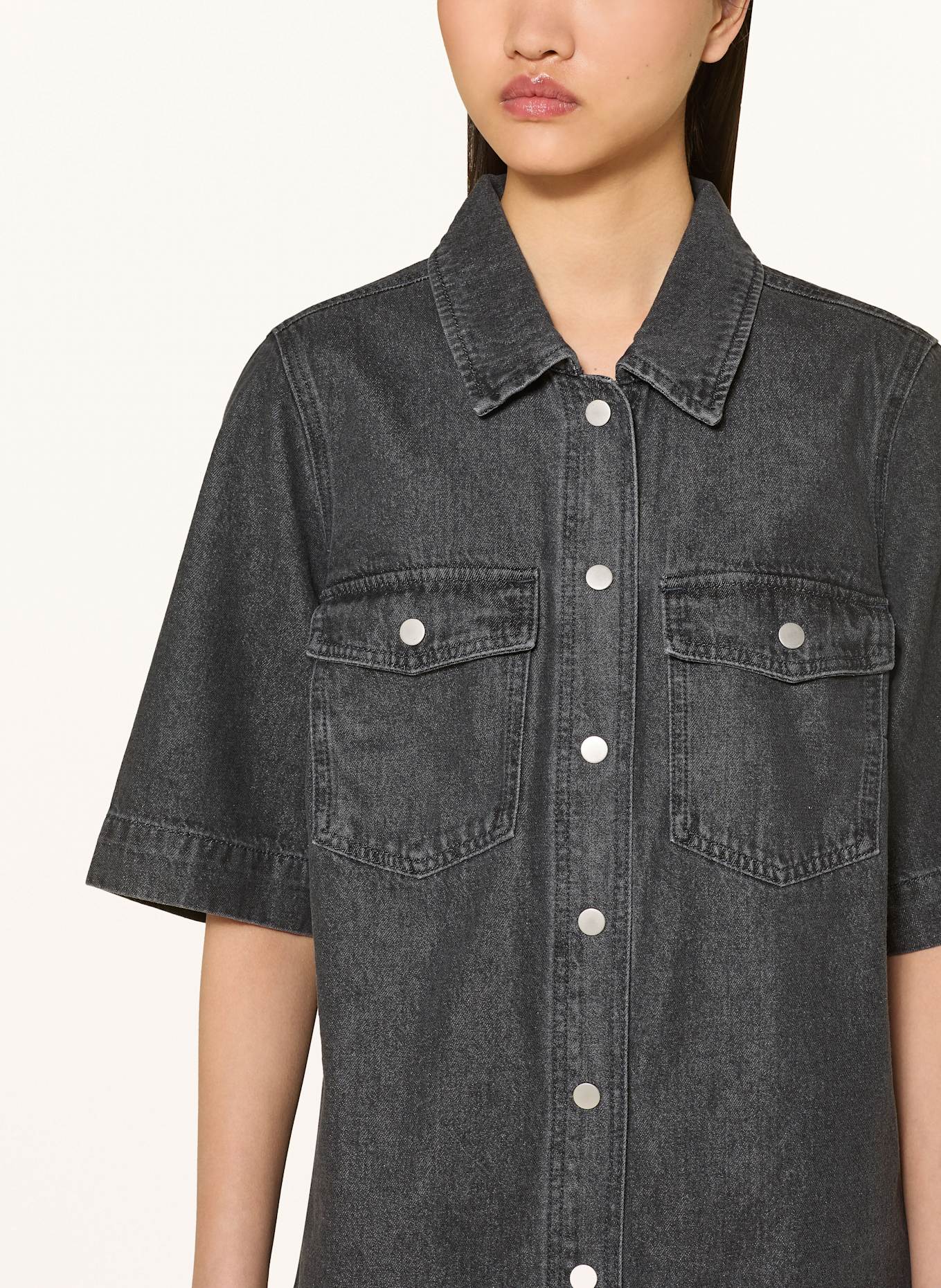 ONLY Jeanskleid: WASHED BLACK