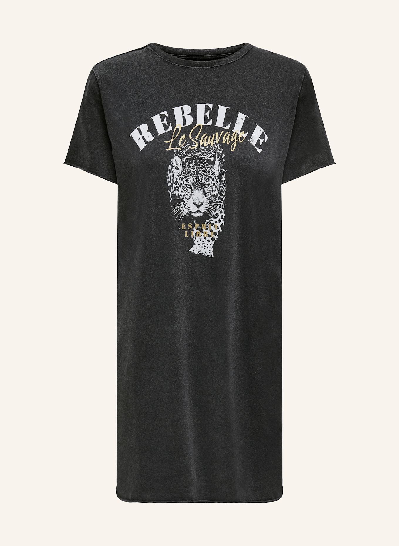 ONLY Jerseykleid: SCHWARZ