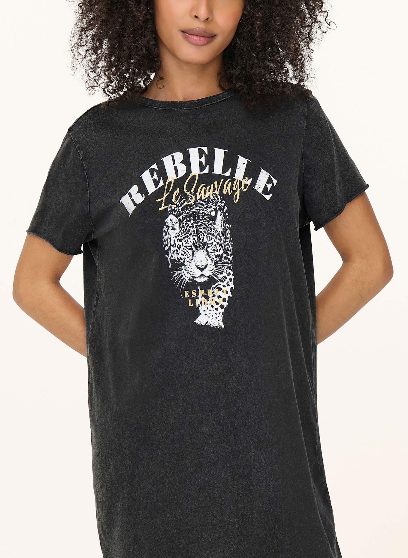 ONLY Jerseykleid: SCHWARZ