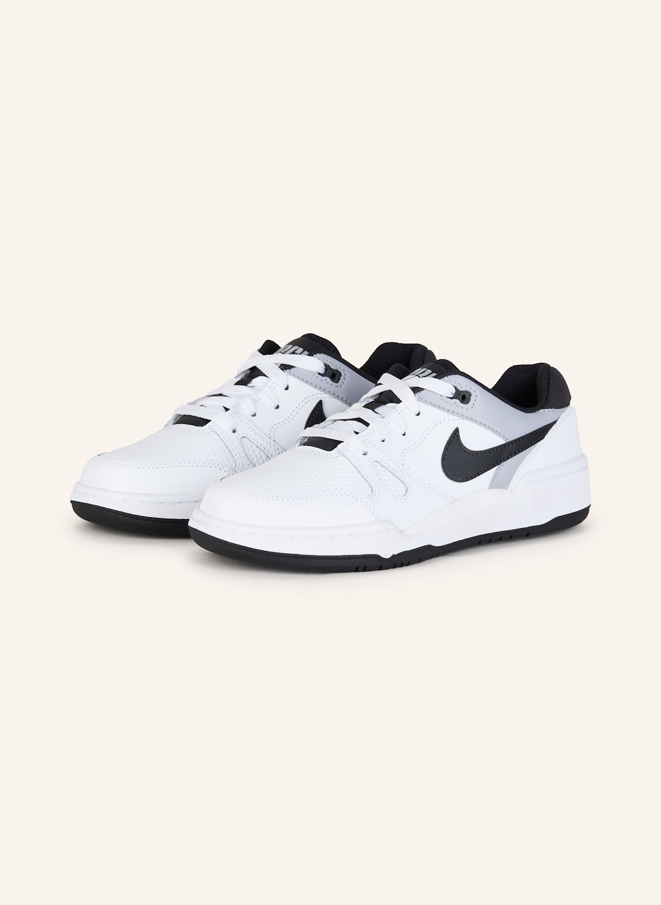 Nike Sneaker FULL FORCE LO: WEISS / SCHWARZ