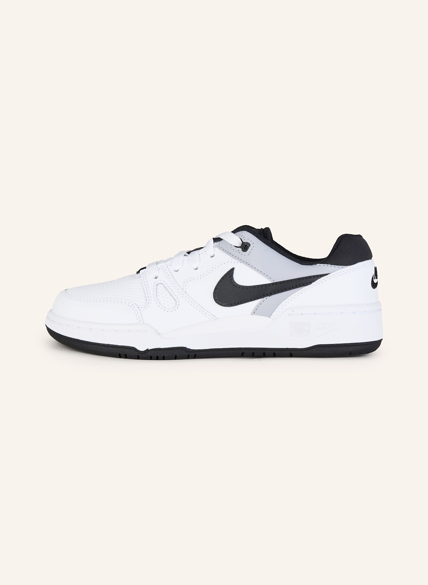 Nike Sneaker FULL FORCE LO: WEISS / SCHWARZ