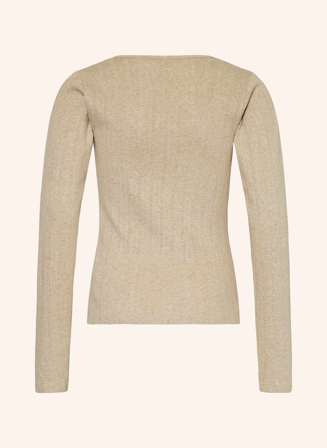 SOFIE SCHNOOR Koszulka henley PETRICIASY: BEŻOWY