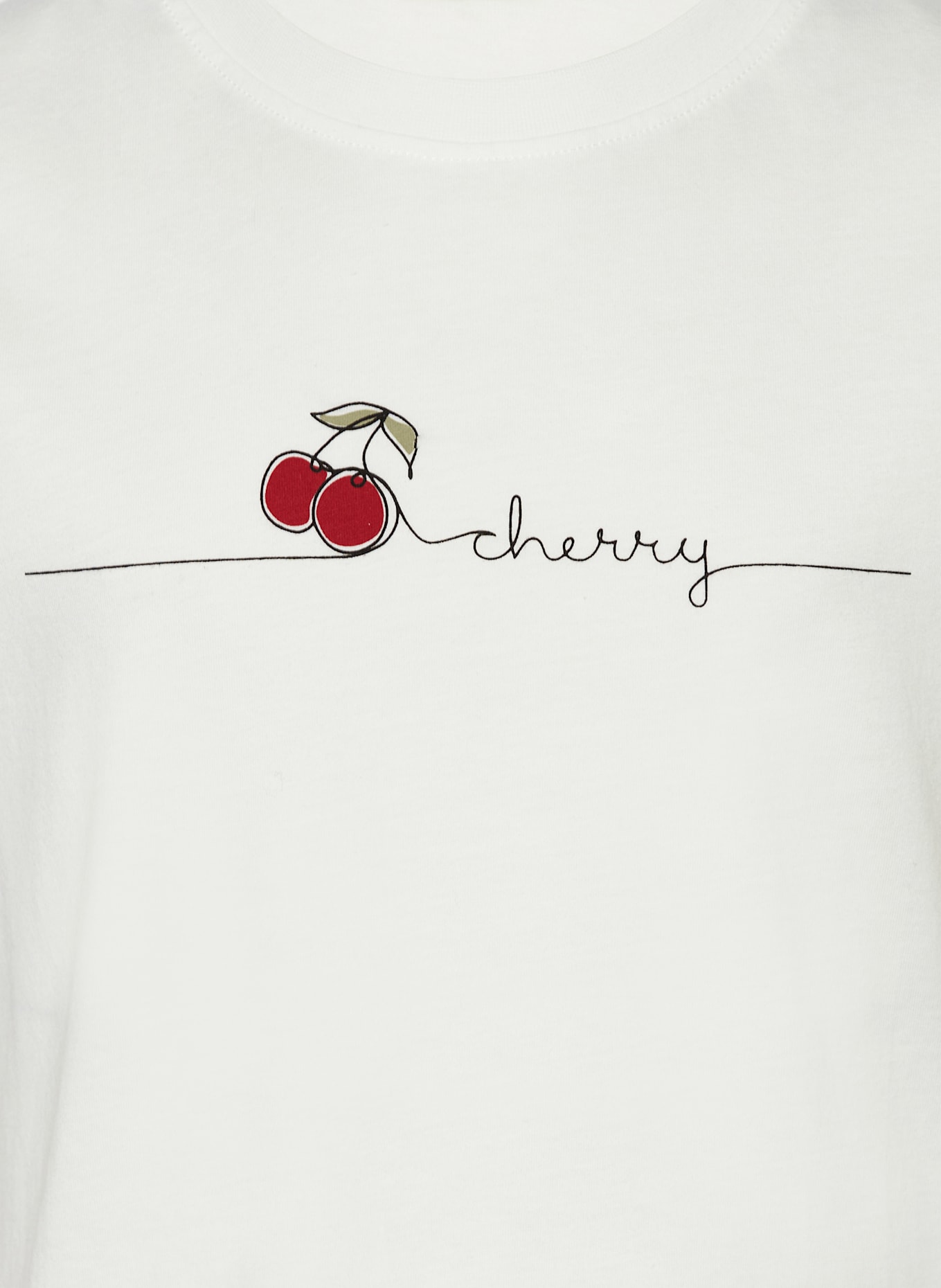 SOFIE SCHNOOR T-Shirt ZIKASY: WEISS