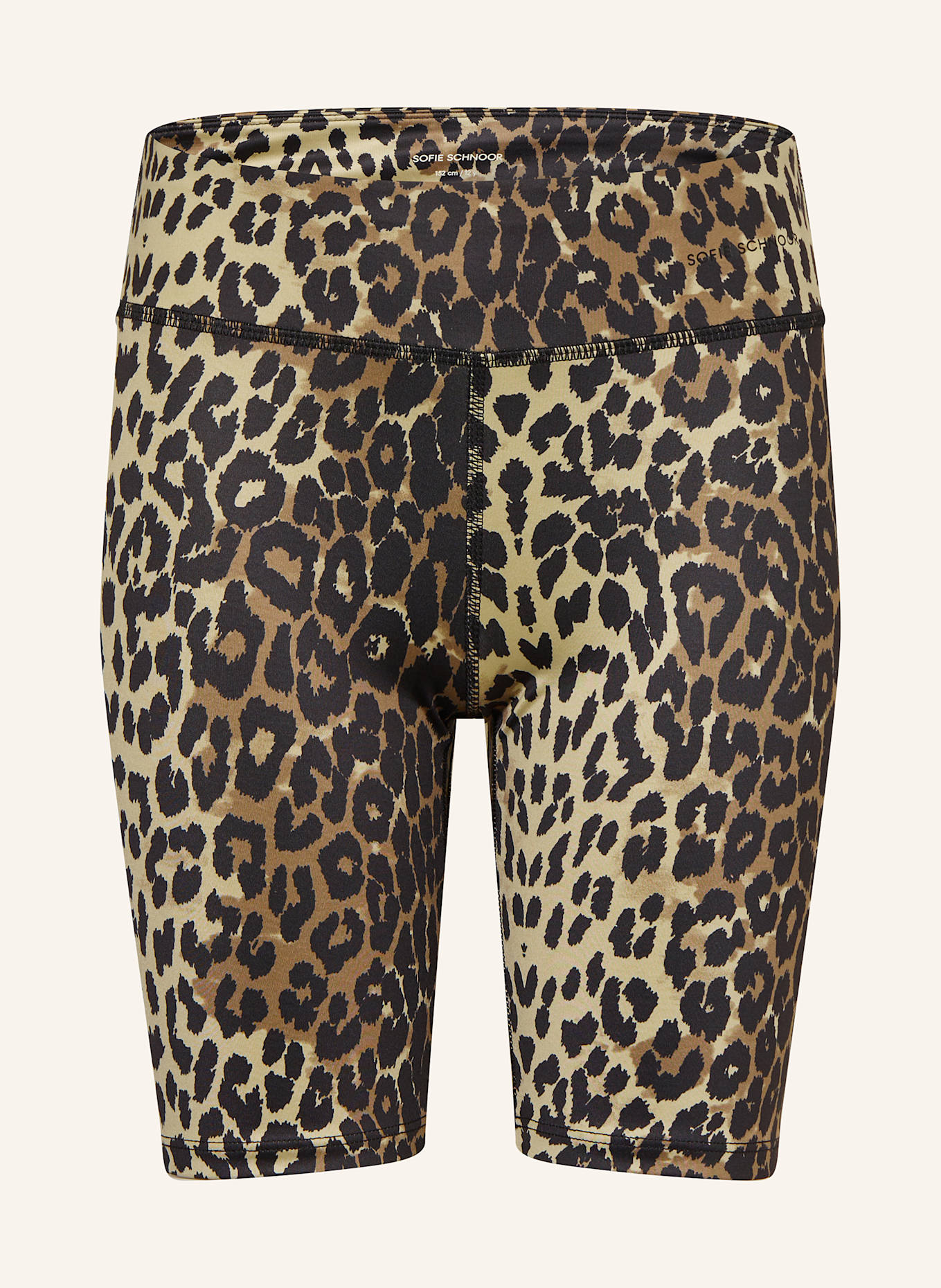 SOFIE SCHNOOR Radlerhose AVALASY: SCHWARZ / HELLBRAUN / COGNAC