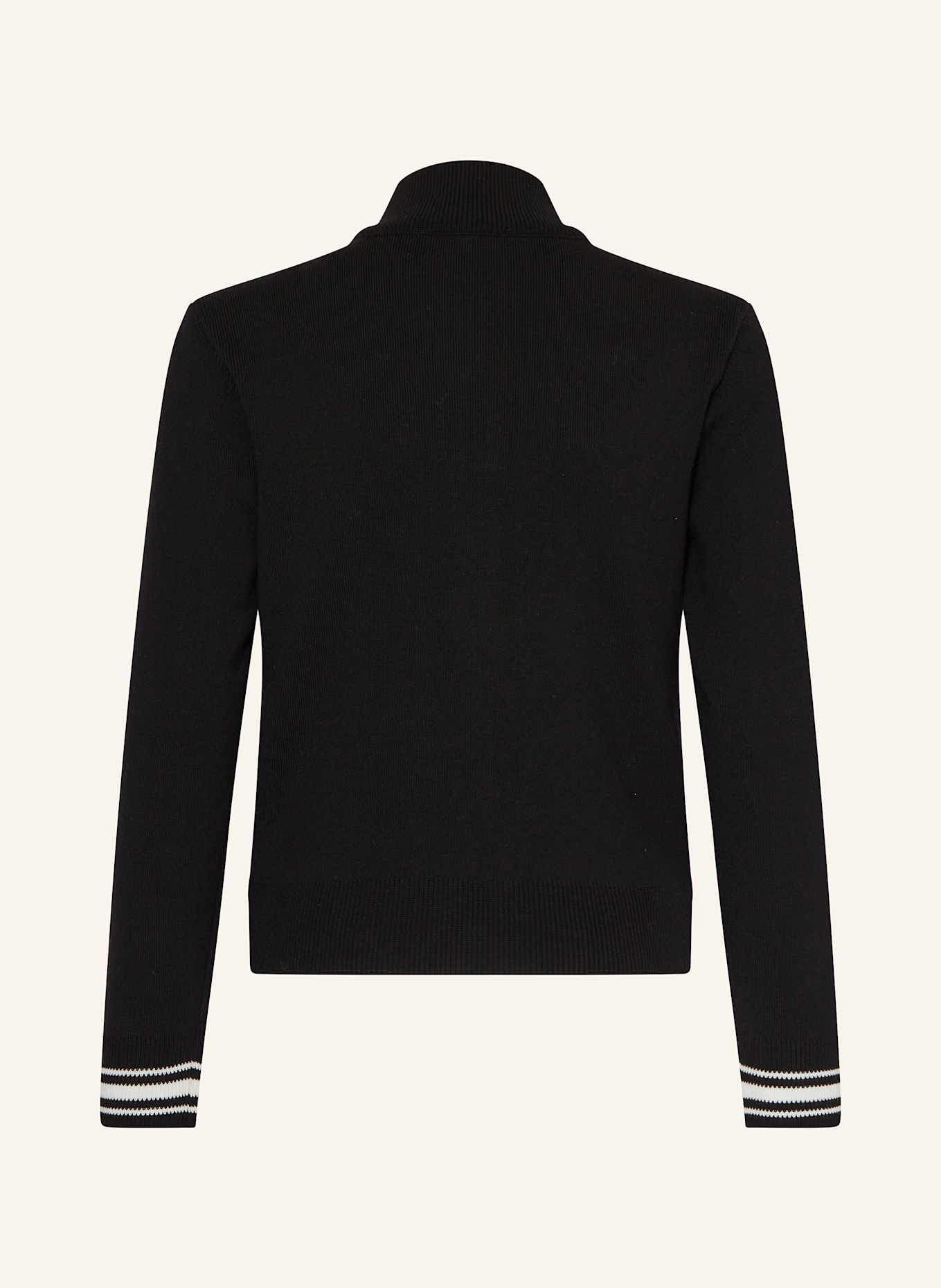 MONCLER enfant Bluzon z mieszanki materiałów: CZARNY