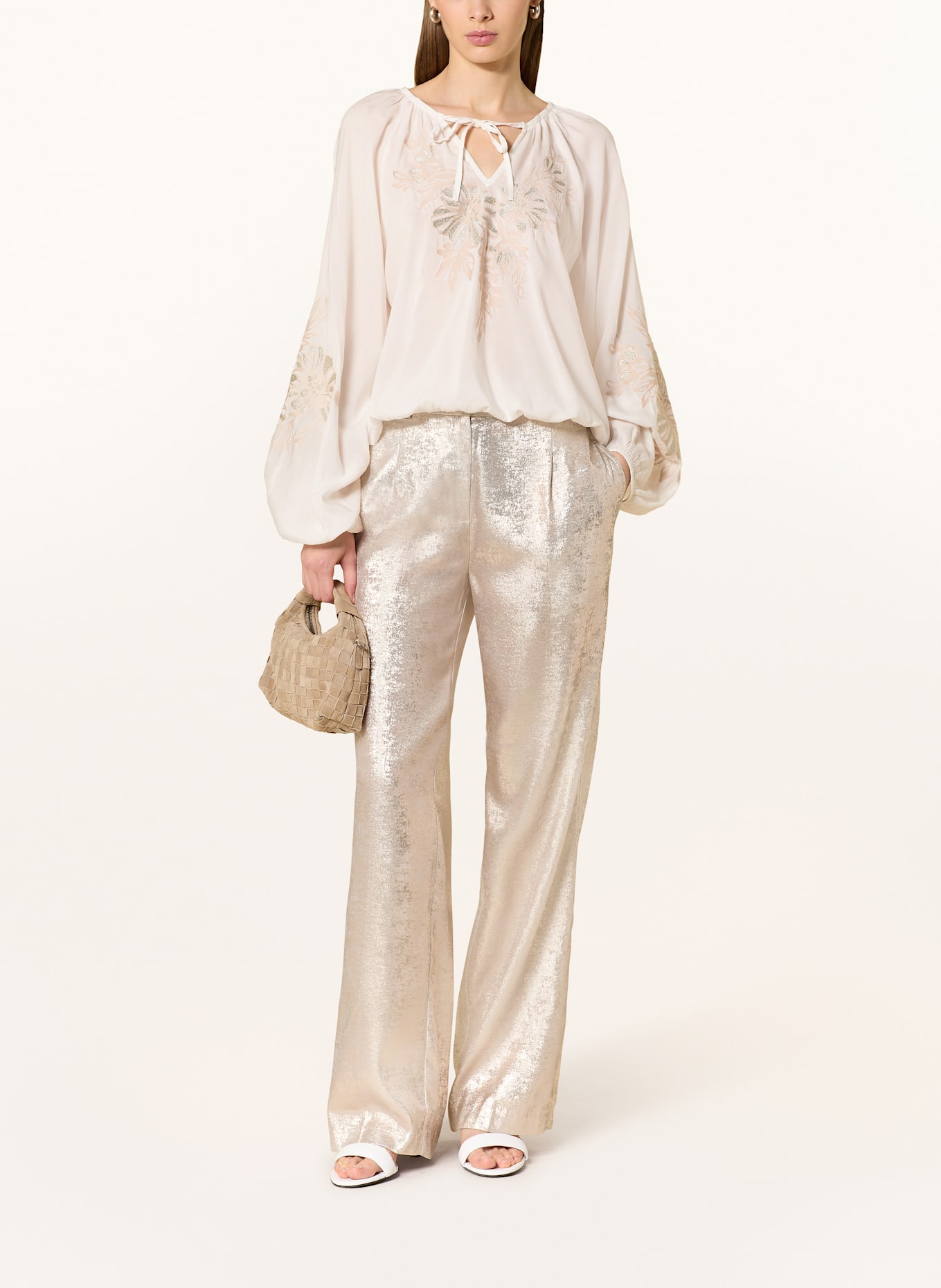monari Blusenshirt: WEISS