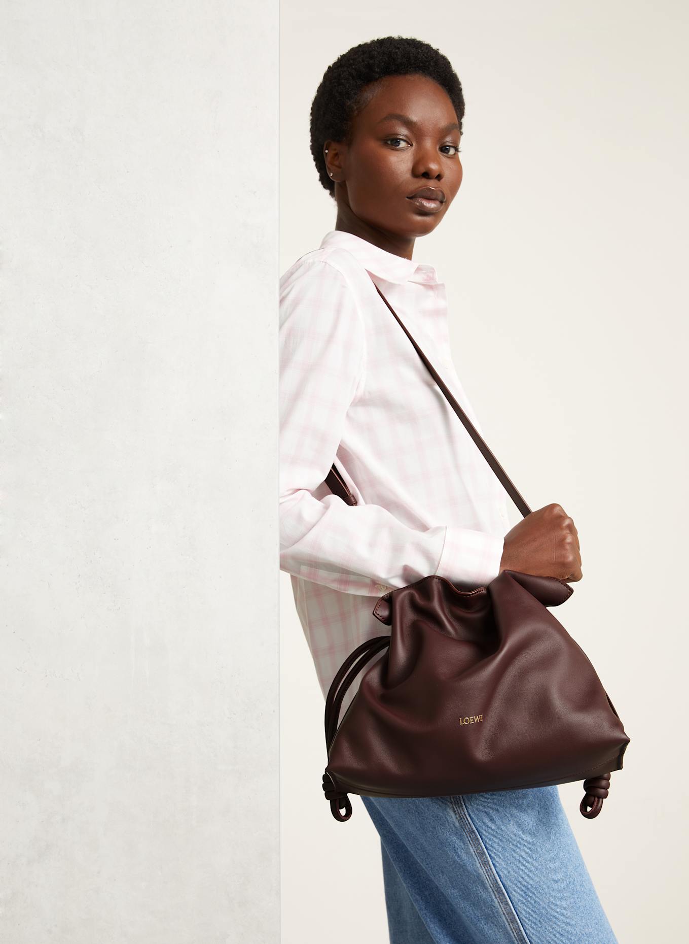 LOEWE Umhängetasche FLAMENCO: DUNKELROT