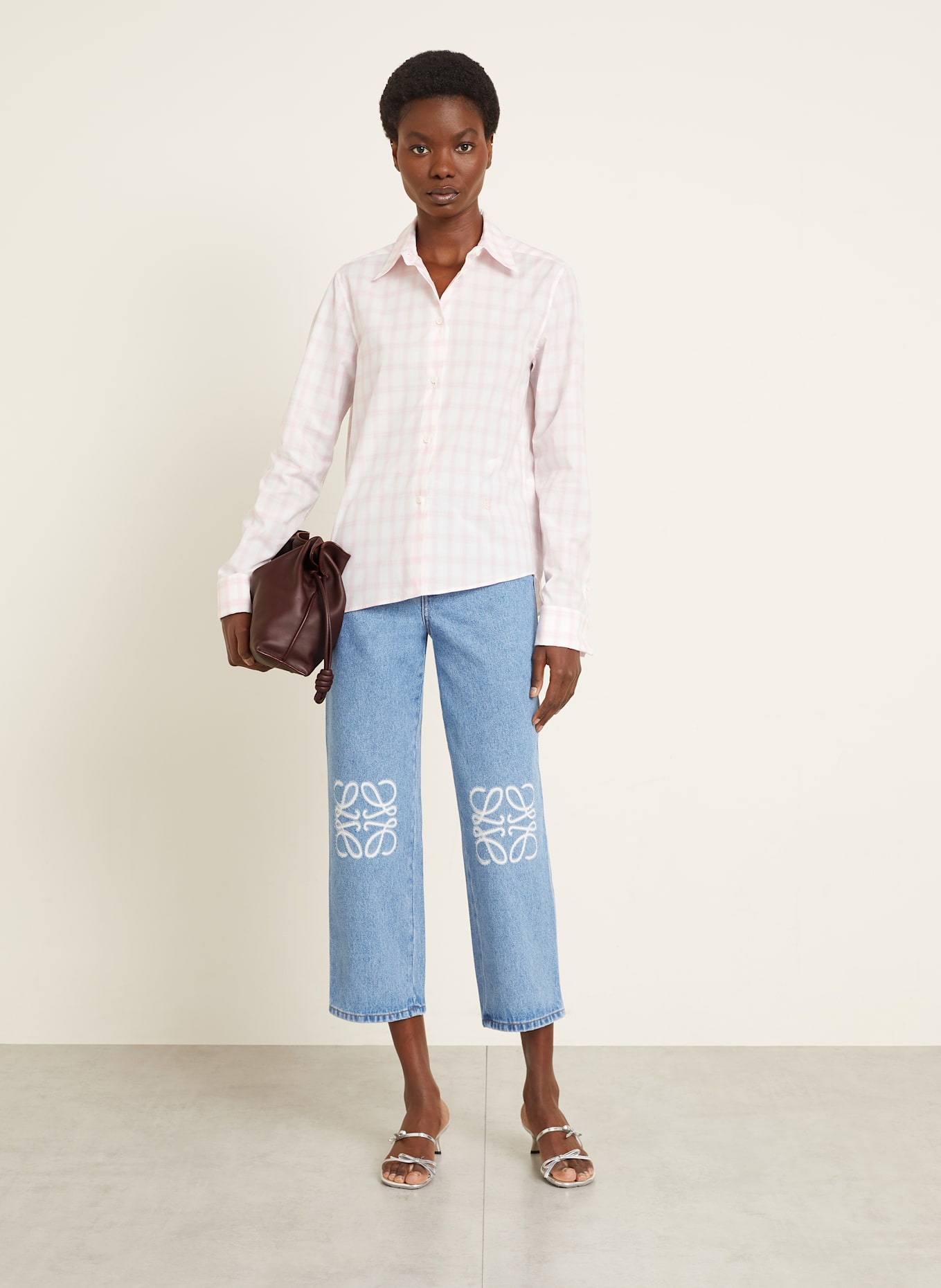 LOEWE Umhängetasche FLAMENCO: DUNKELROT