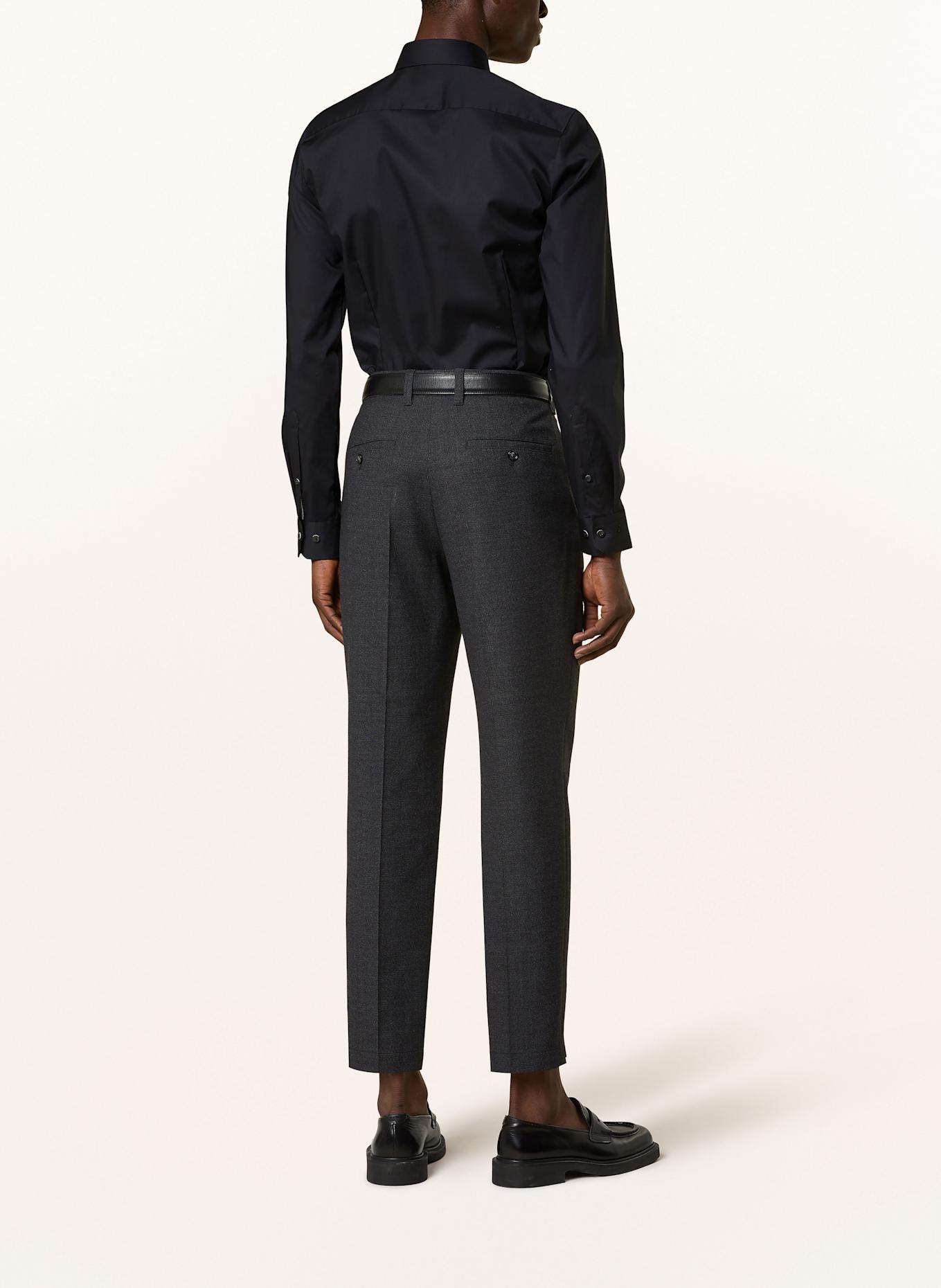 OLYMP Hemd No. Six super slim: SCHWARZ