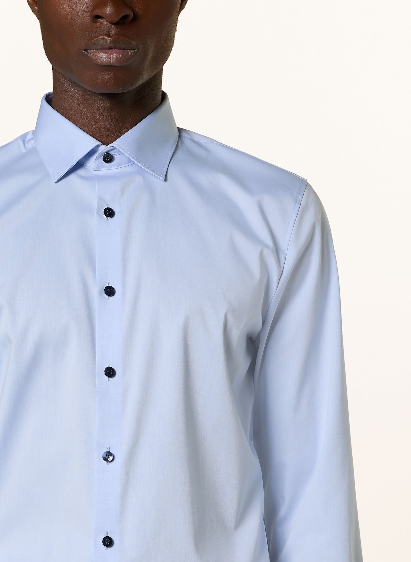 OLYMP Koszula No. Six super slim: JASNONIEBIESKI