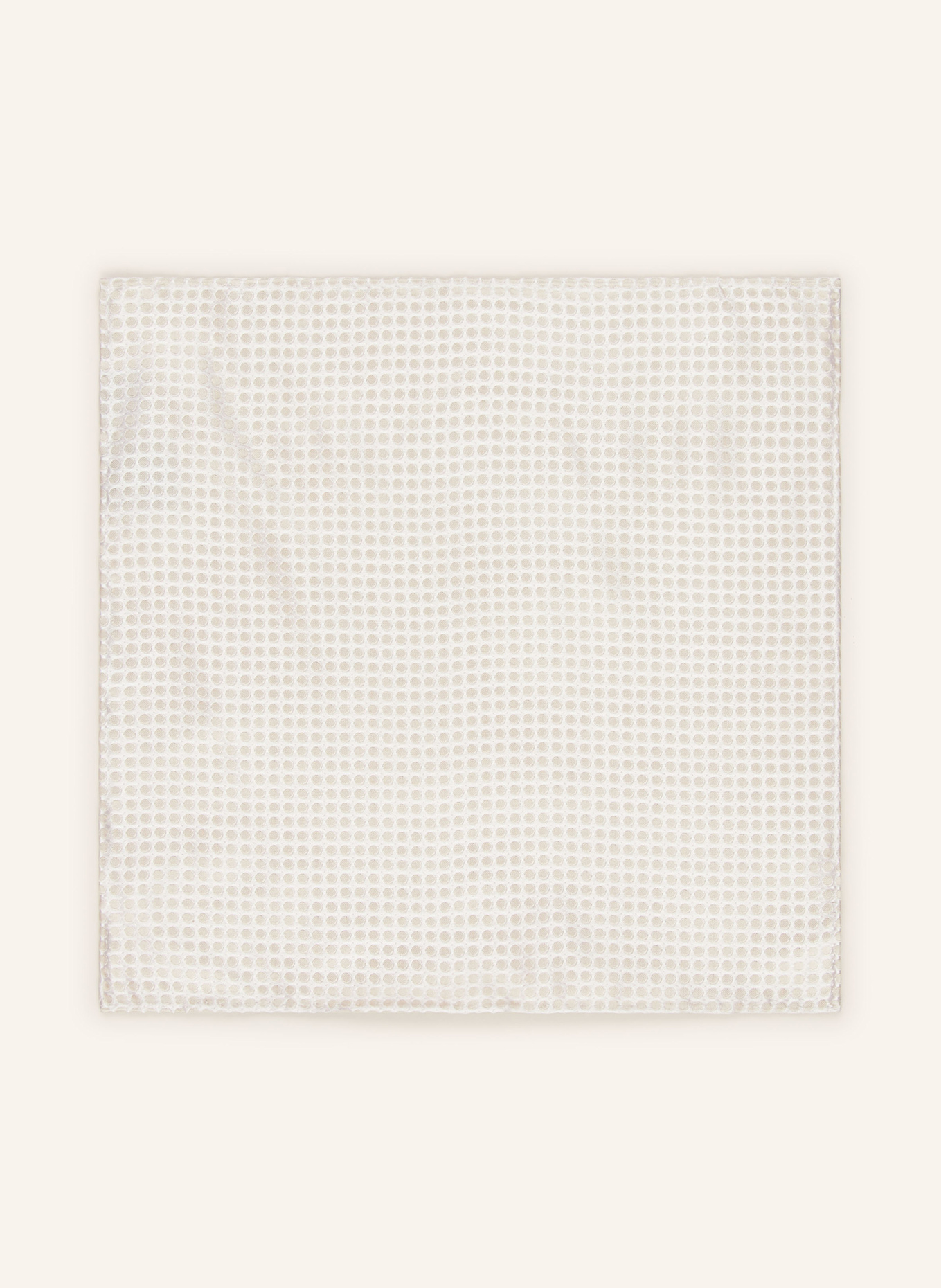 OLYMP Set: Fliege und Einstecktuch: CREME / BEIGE