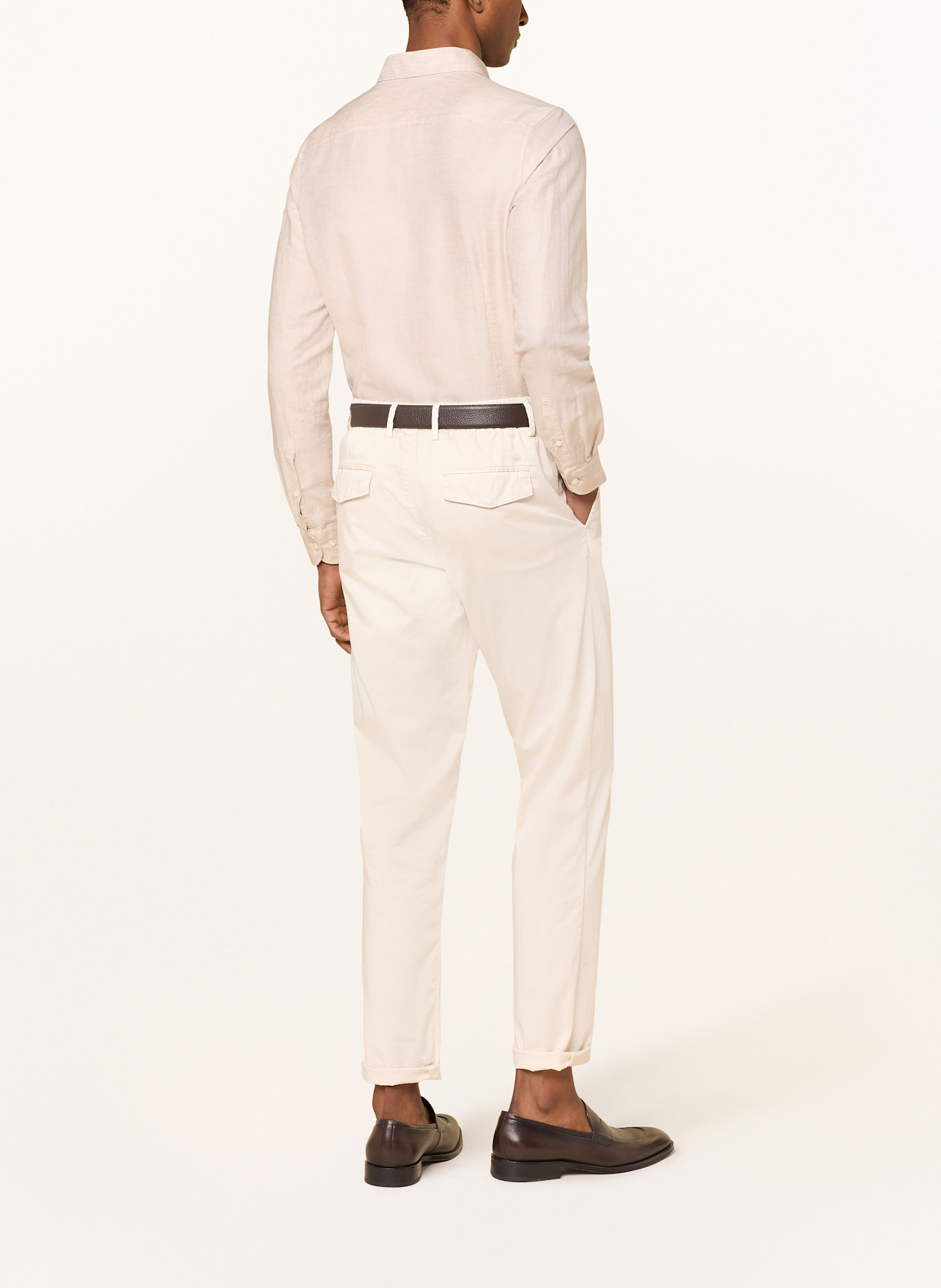 OLYMP Hemd Level Five body fit: BEIGE