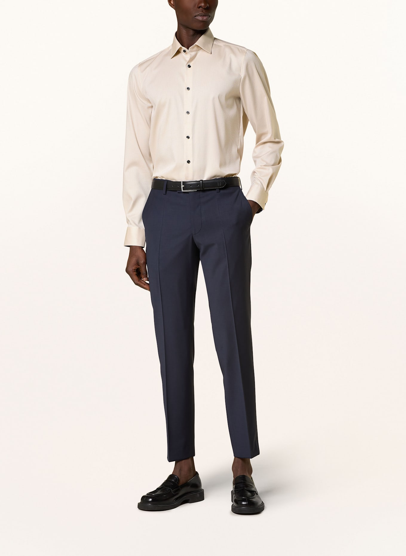 OLYMP Hemd Level Five body fit: NUDE