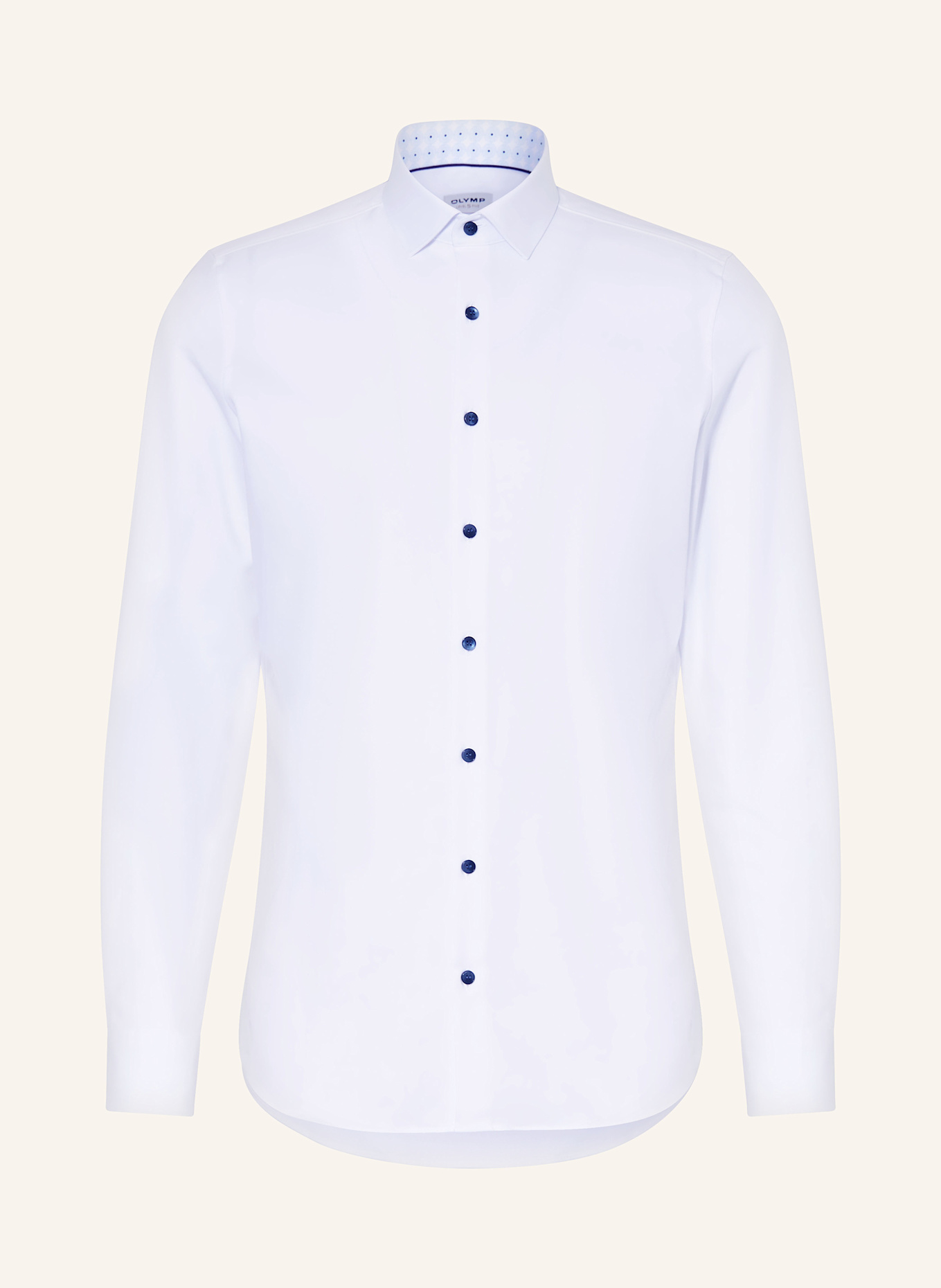 OLYMP Hemd Level Five body fit: WEISS