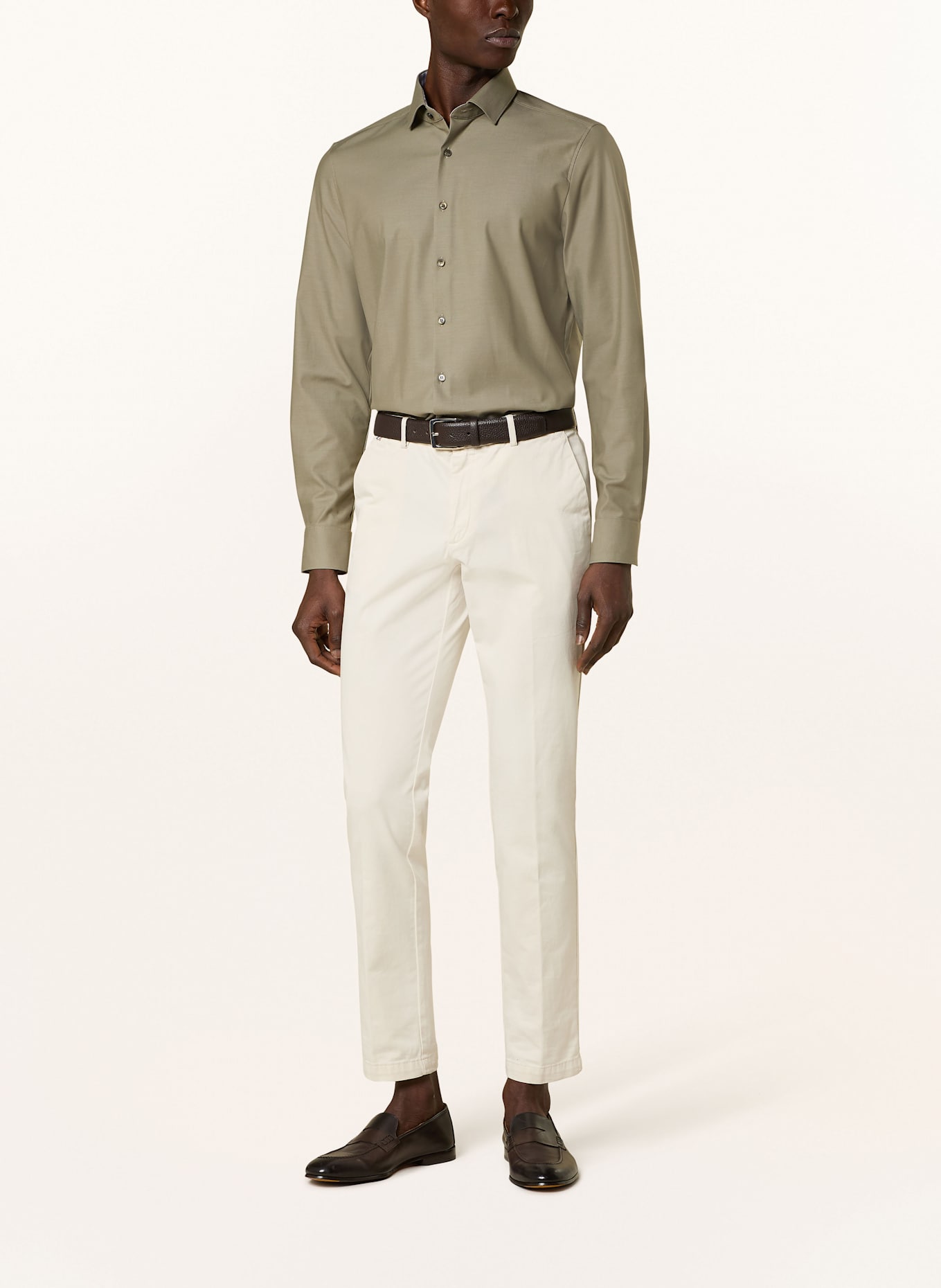 OLYMP Hemd Level Five body fit: GRÜN