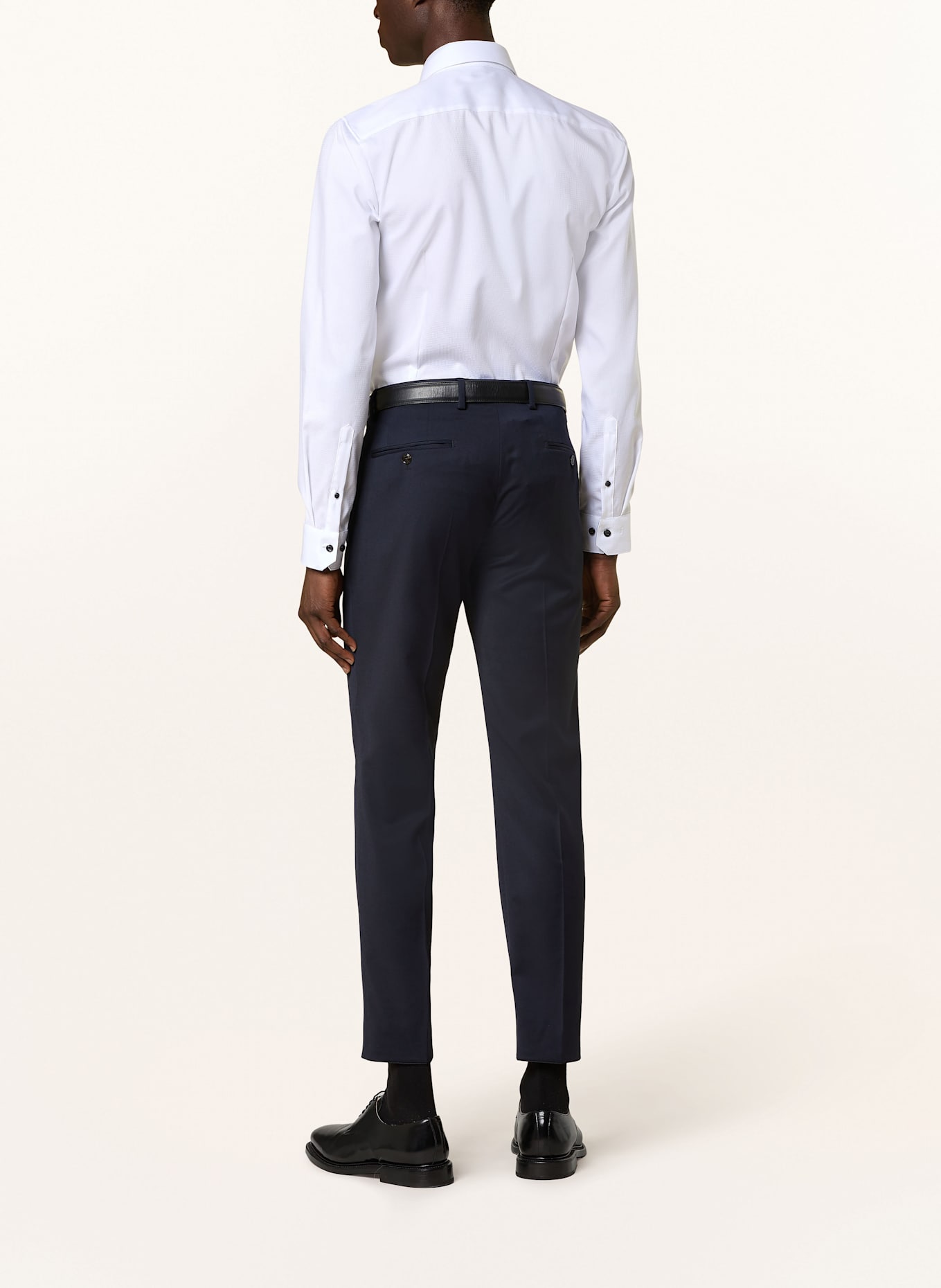 OLYMP Koszula No. Six super slim fit: BIAŁY