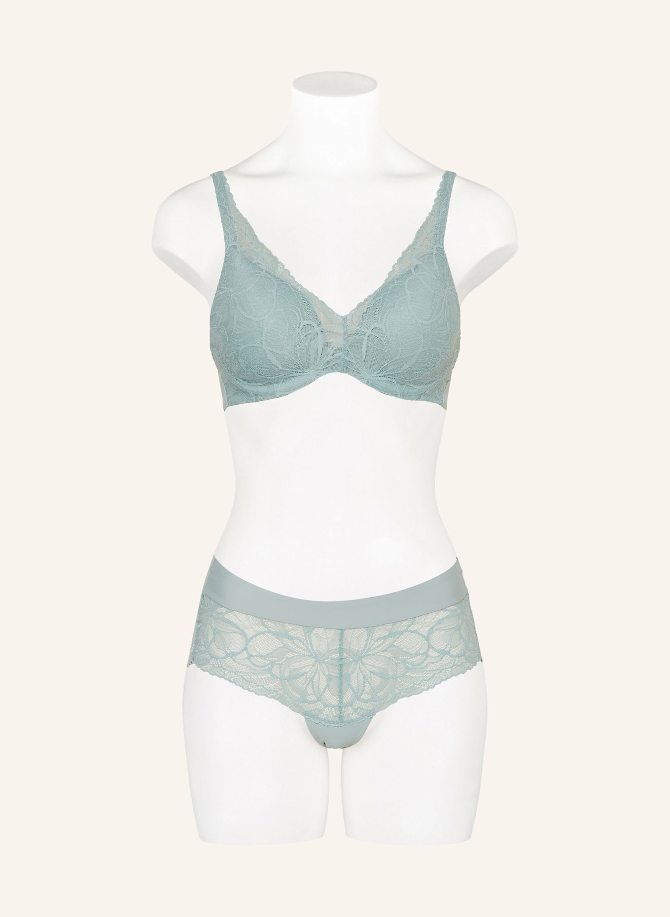 Triumph Bügel-BH BODY MAKE-UP ILLUSION LACE: TÜRKIS