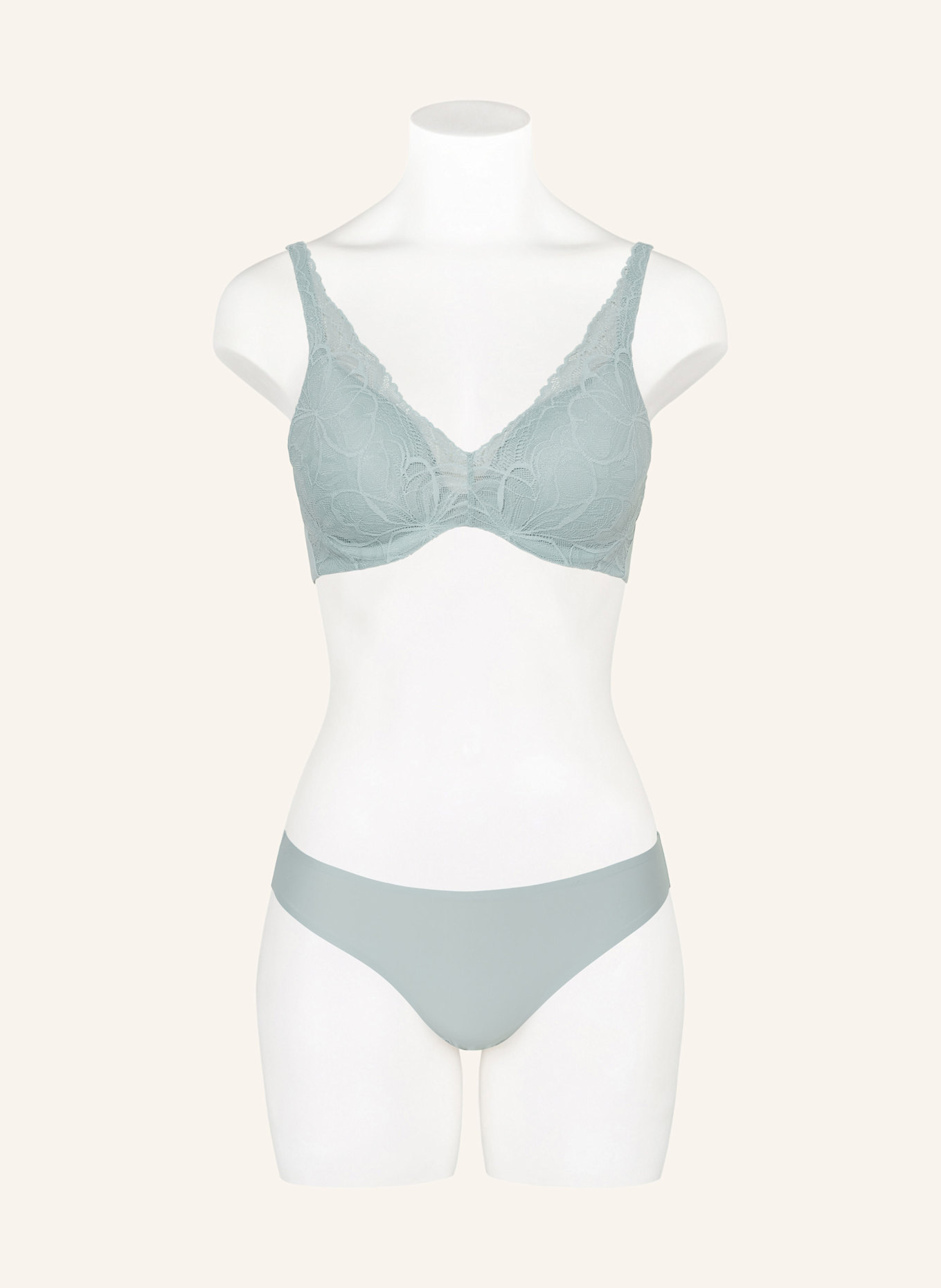 Triumph Slip BODY MAKE-UP ILLUSION LACE: MINT