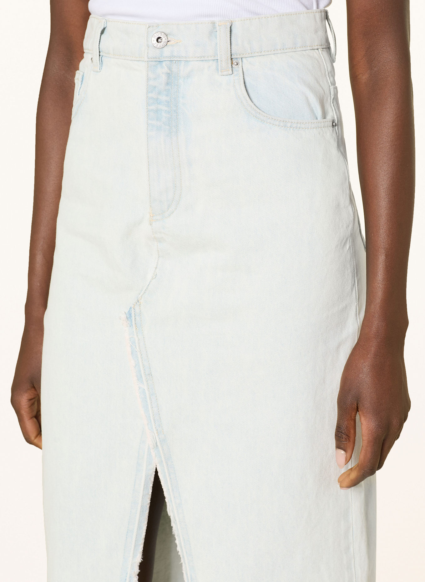 HUGO Jeansrock GALITA: 441 TURQUOISE/AQUA