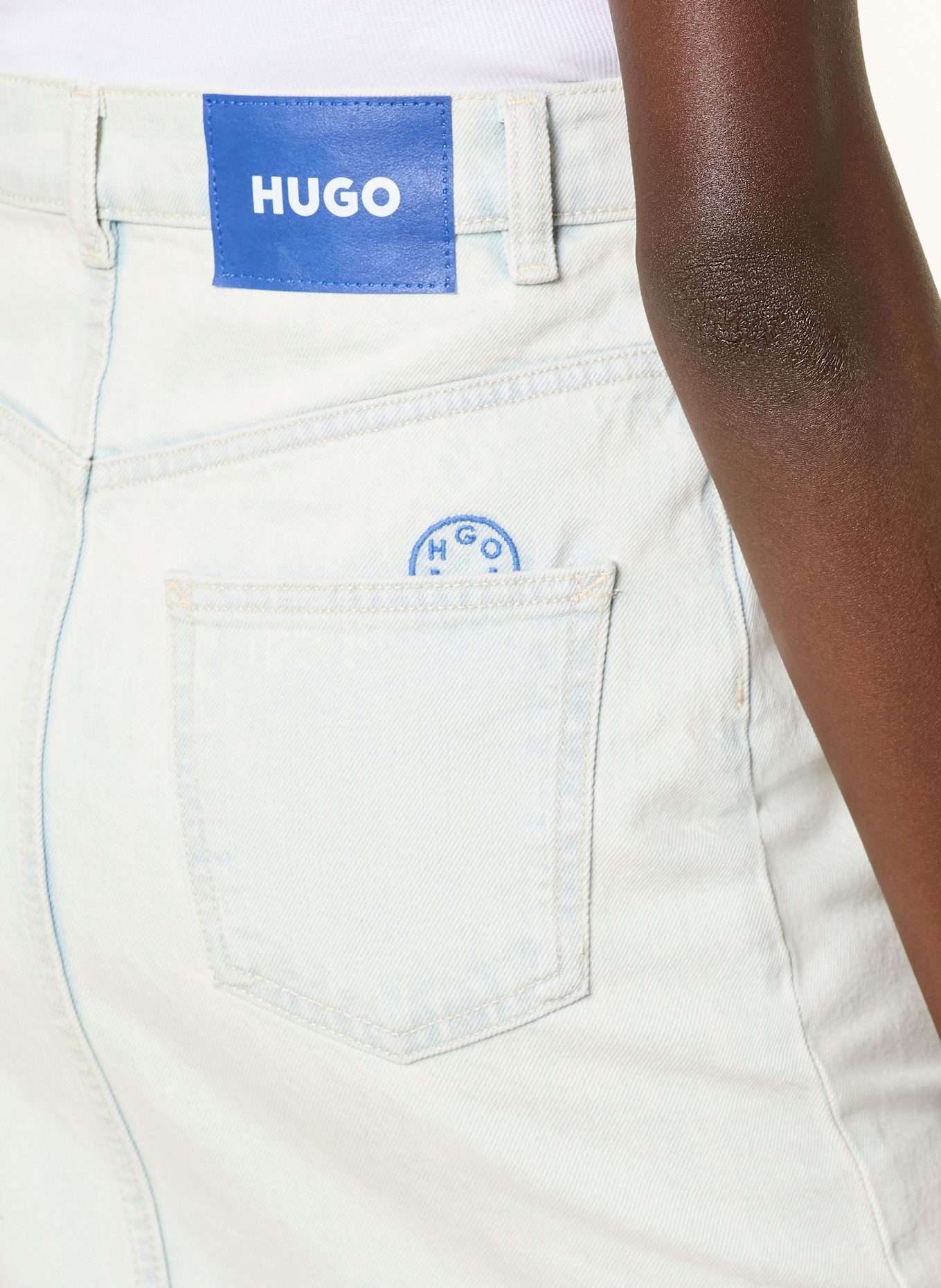 HUGO Jeansrock GALITA: 441 TURQUOISE/AQUA