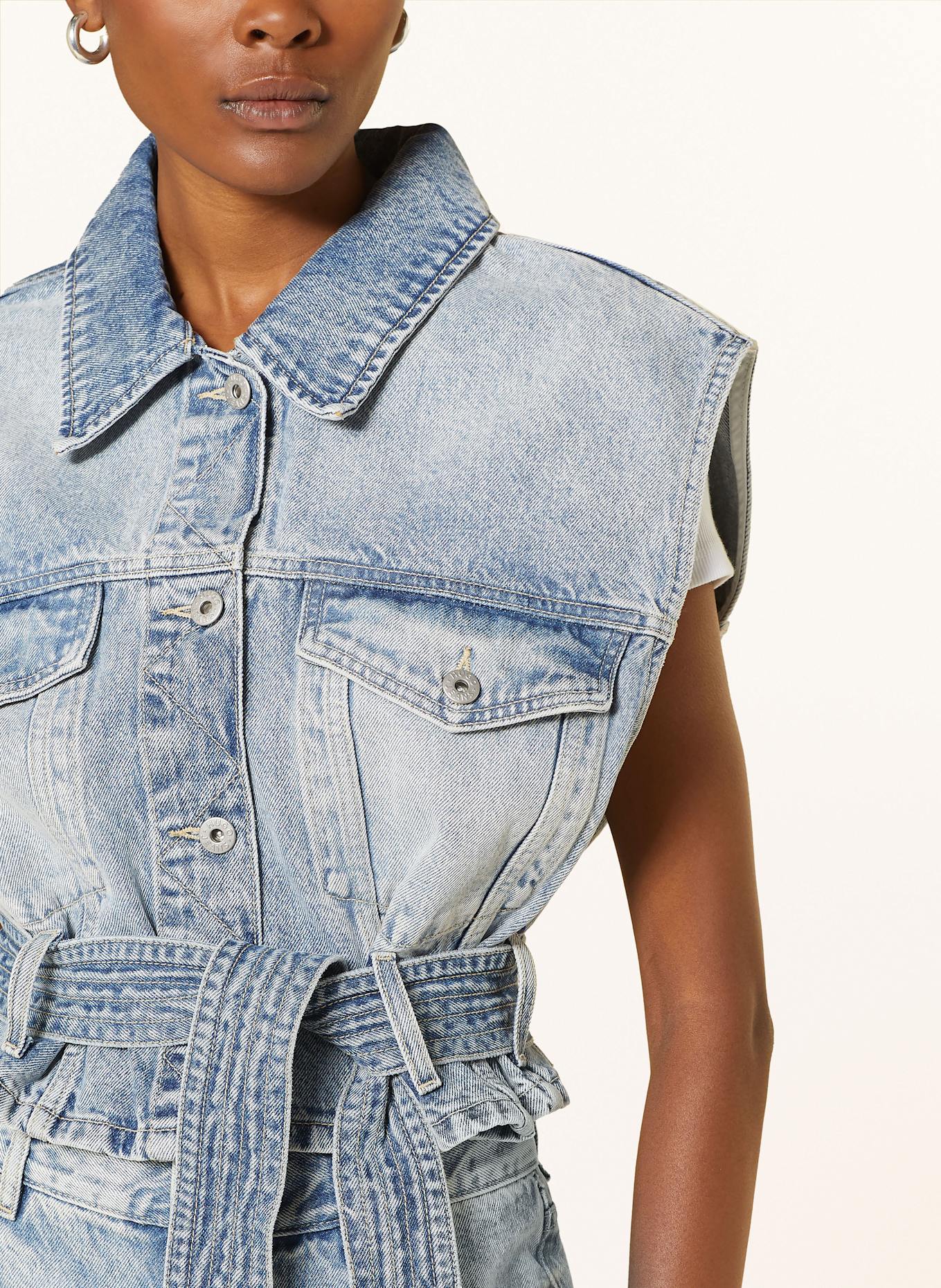 HUGO BLUE Jeansweste GARMONIA: BLAU