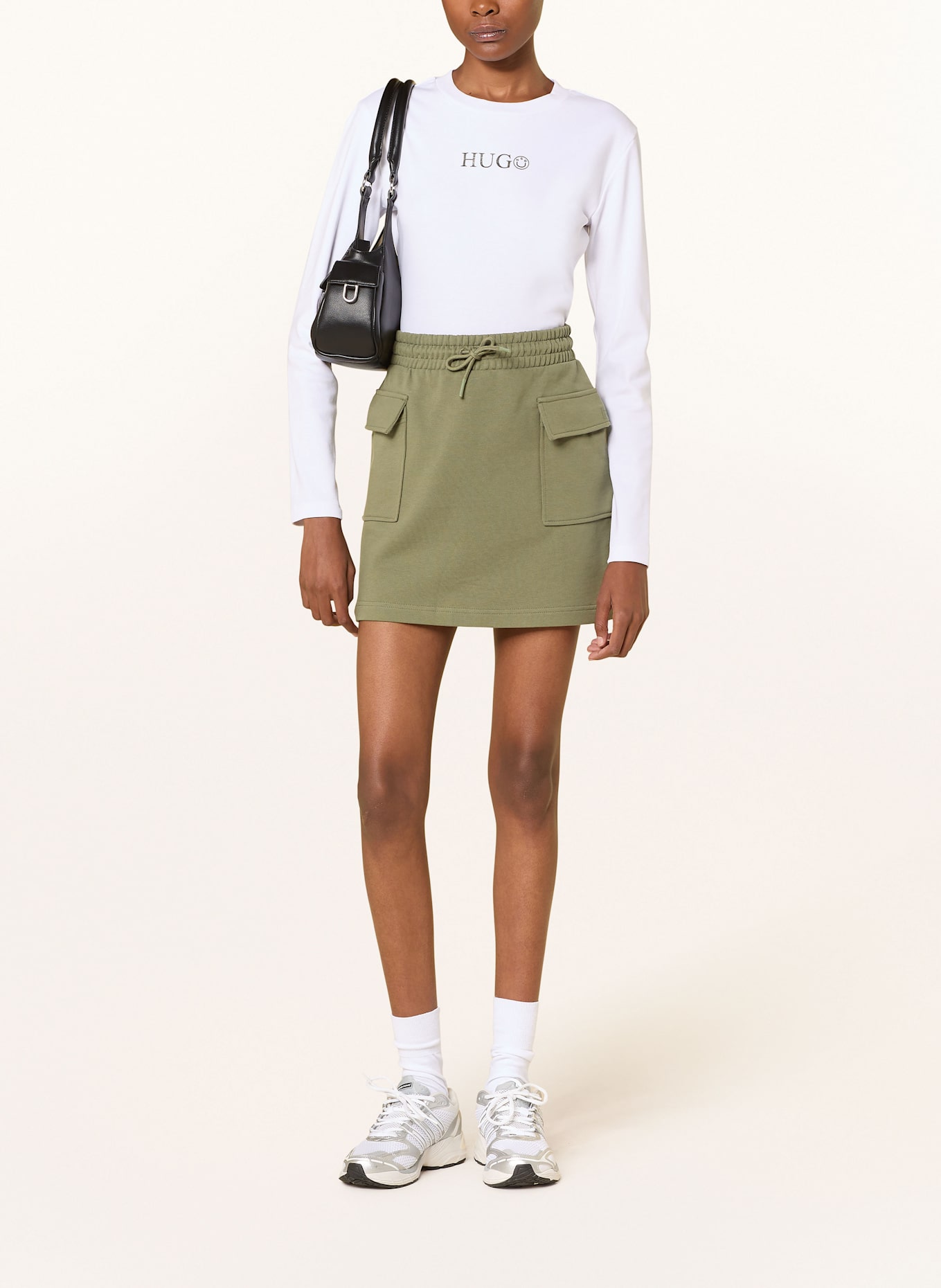 HUGO BLUE Cargorock NOLARA: KHAKI