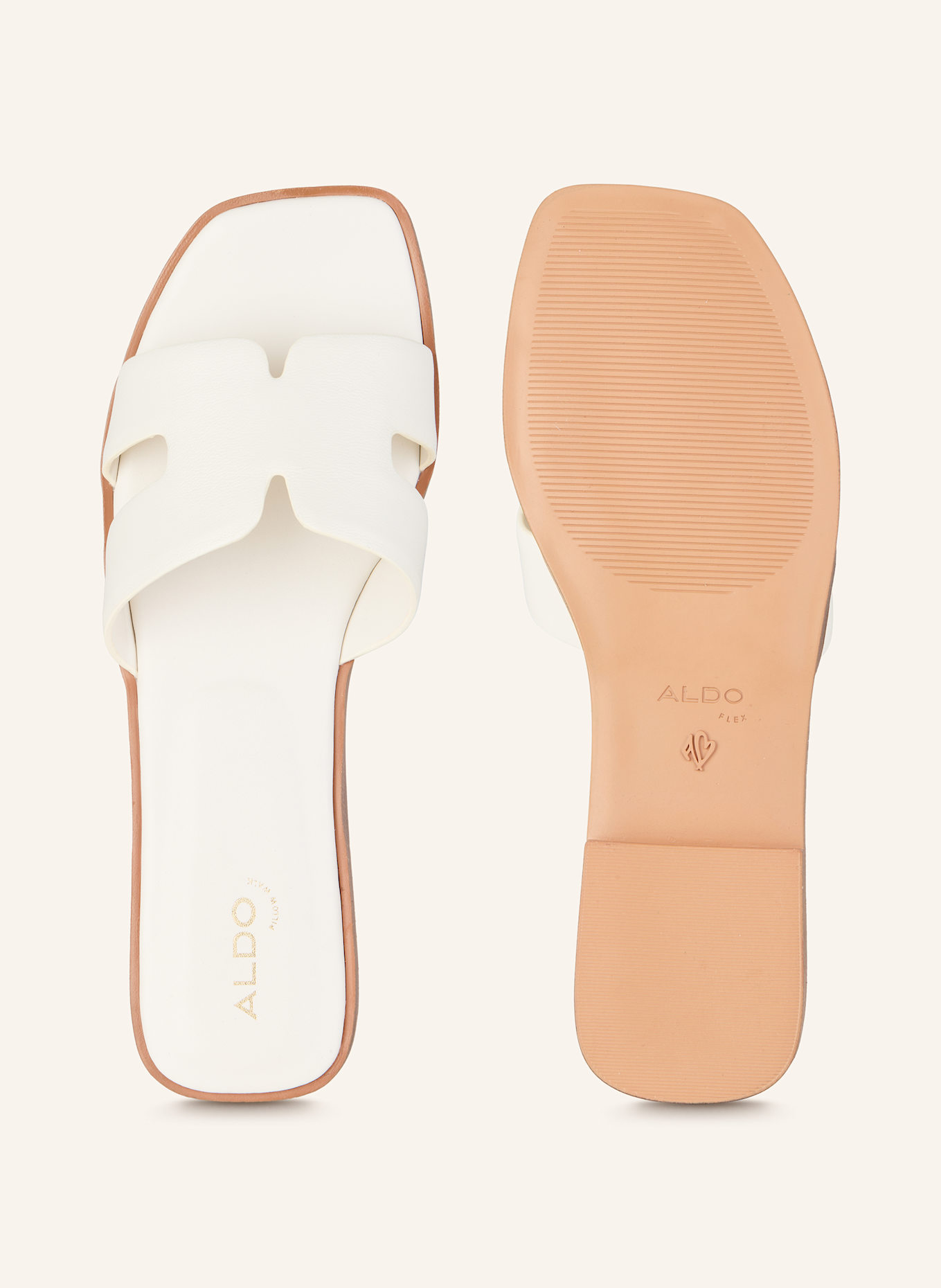 ALDO Pantoletten ITSANDAL, Farbe: WEISS (Bild 5)