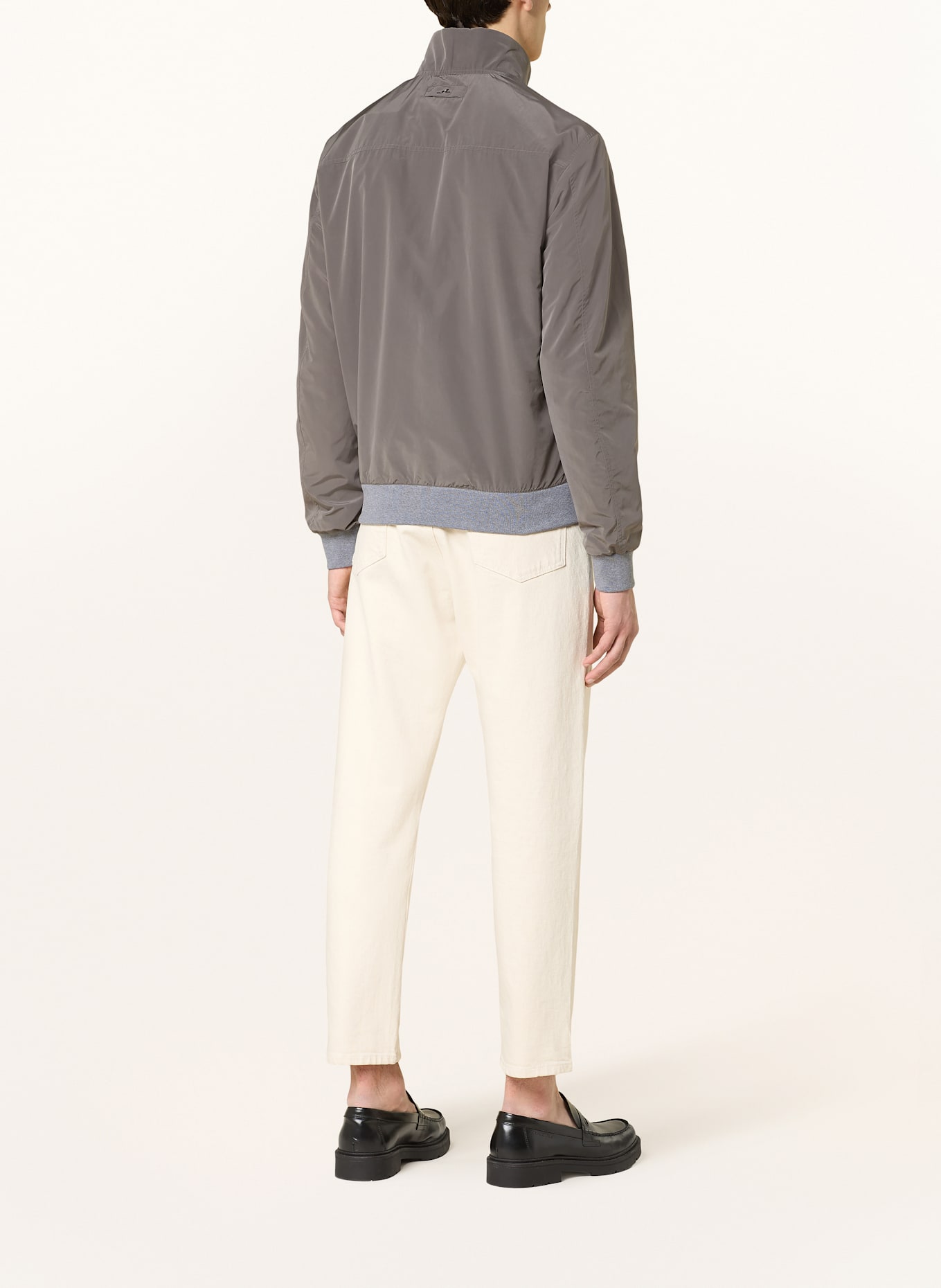 PAUL & SHARK Blouson: ČERNOŠEDÁ