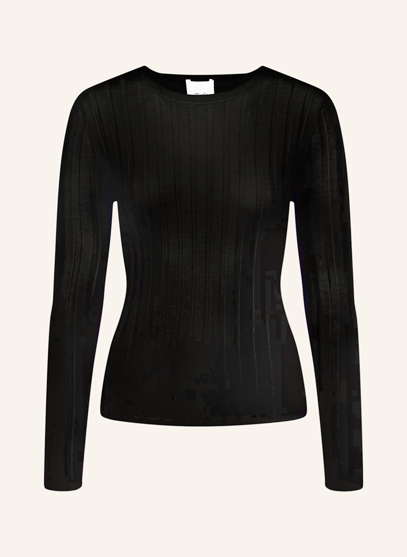 ALLUDE Sweater: BLACK