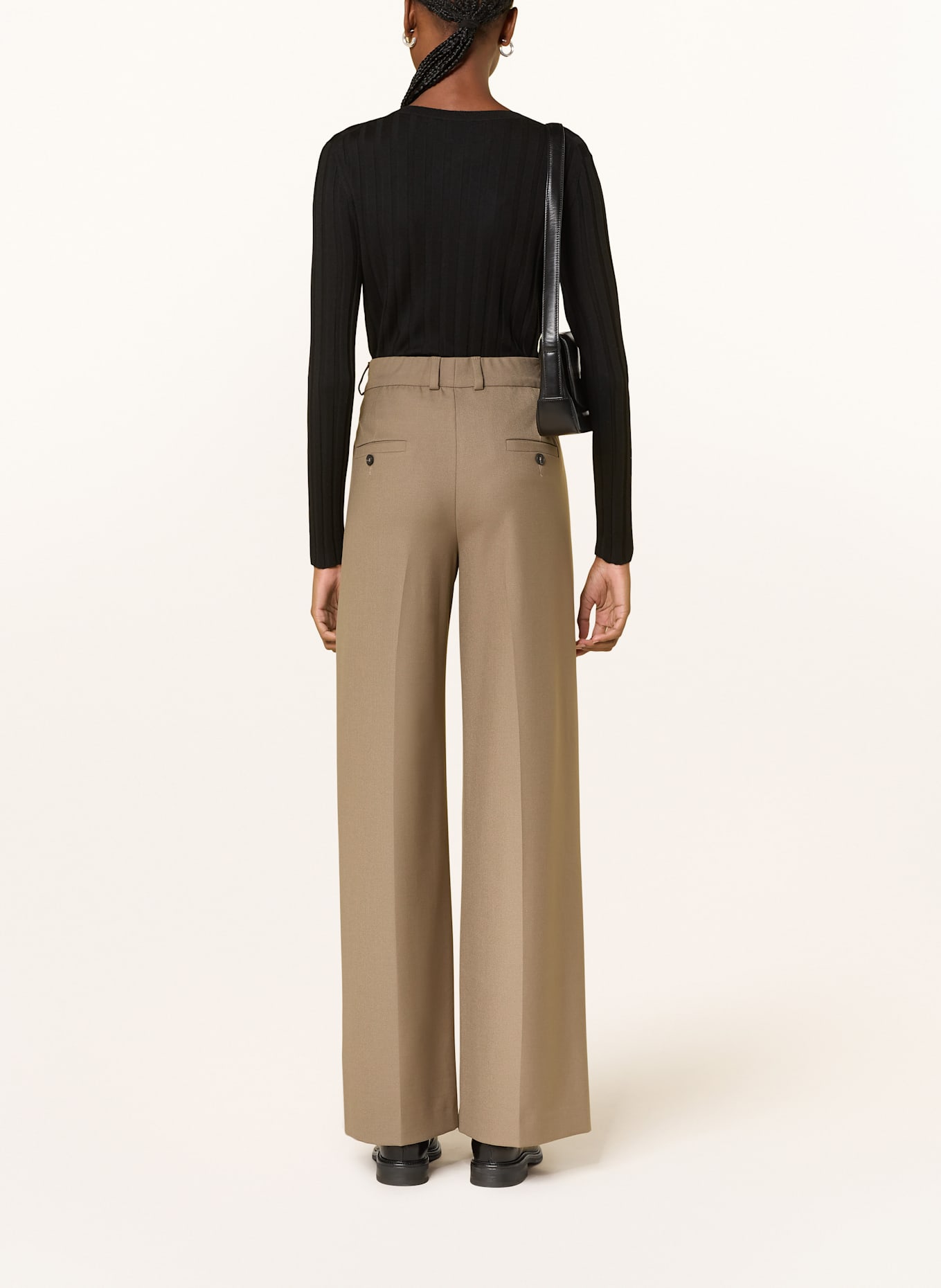 ALLUDE Sweater: BLACK