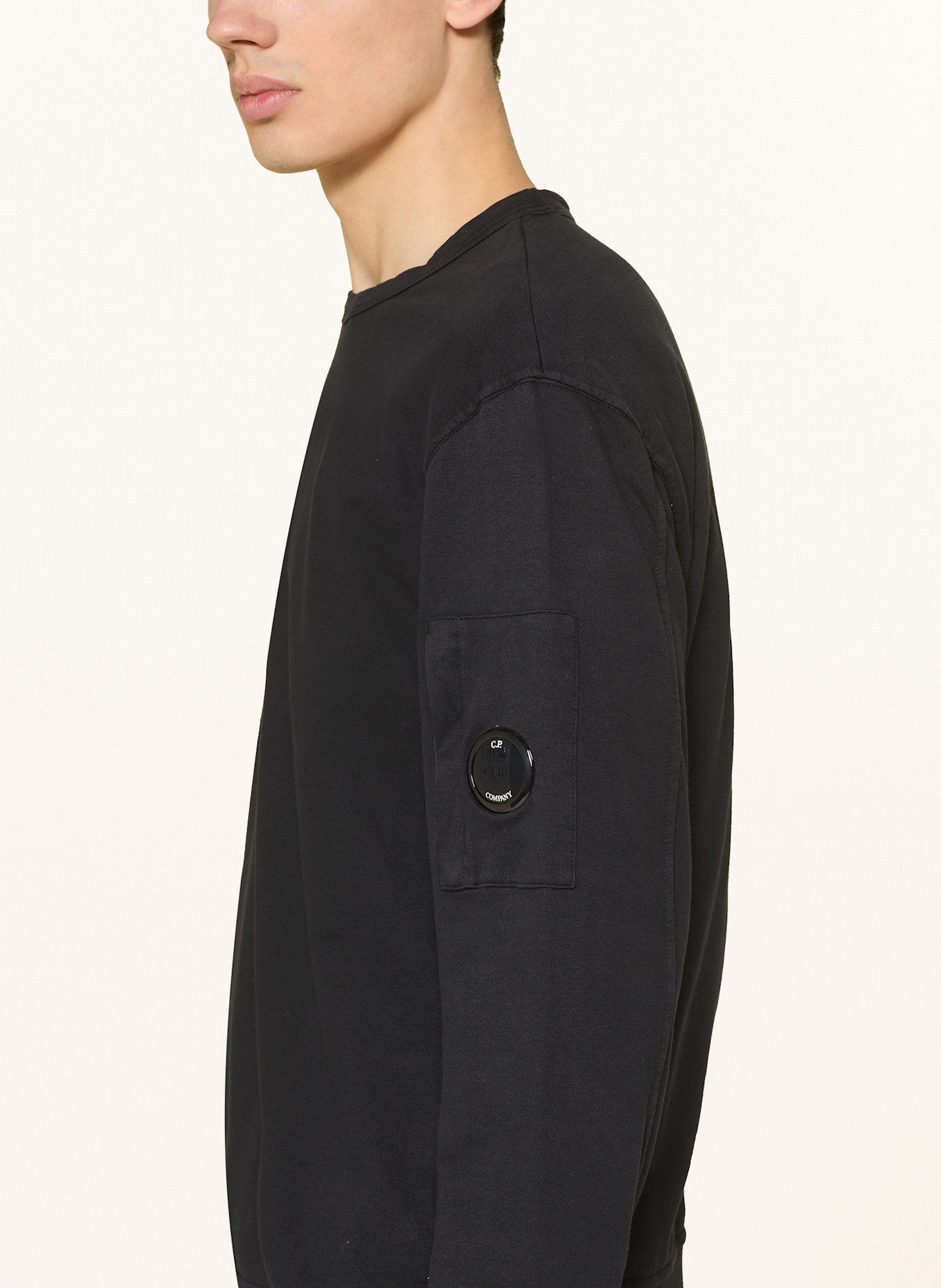 C.P. COMPANY Mikina: ČERNÁ