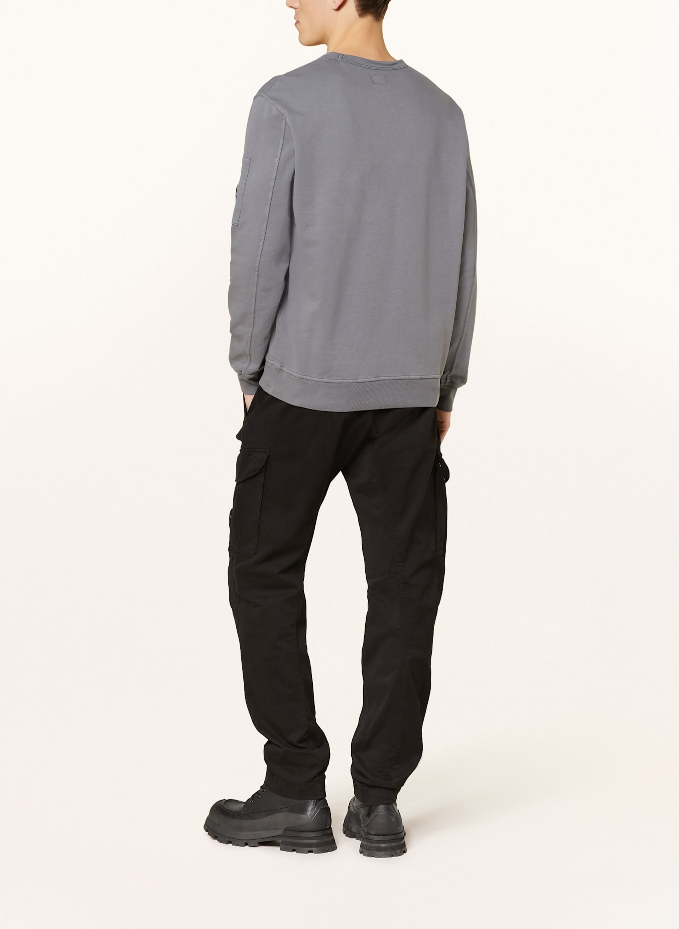 C.P. COMPANY Mikina: ŠEDÁ