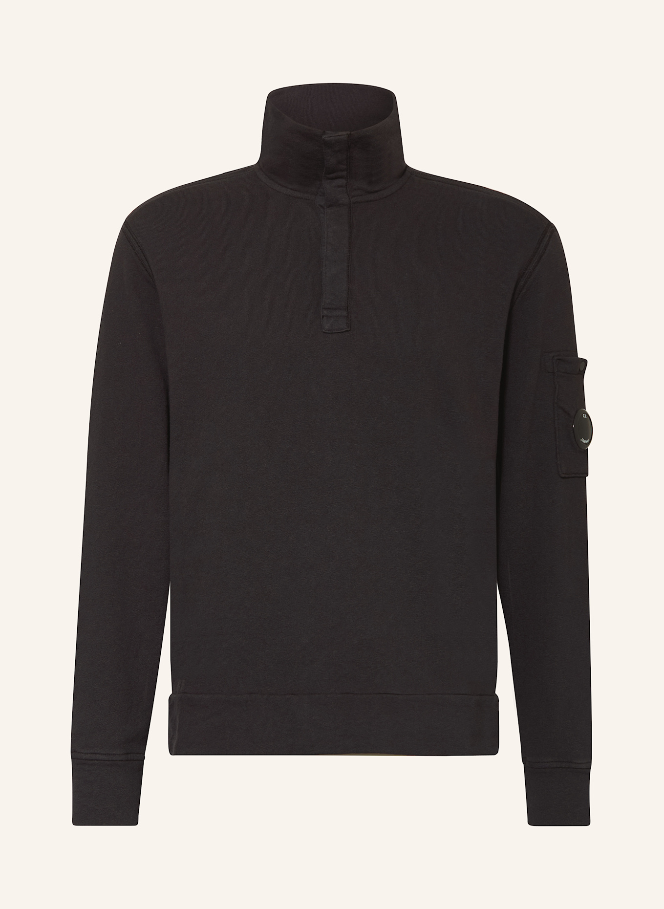 C.P. COMPANY Bluza nierozpinana: CZARNY