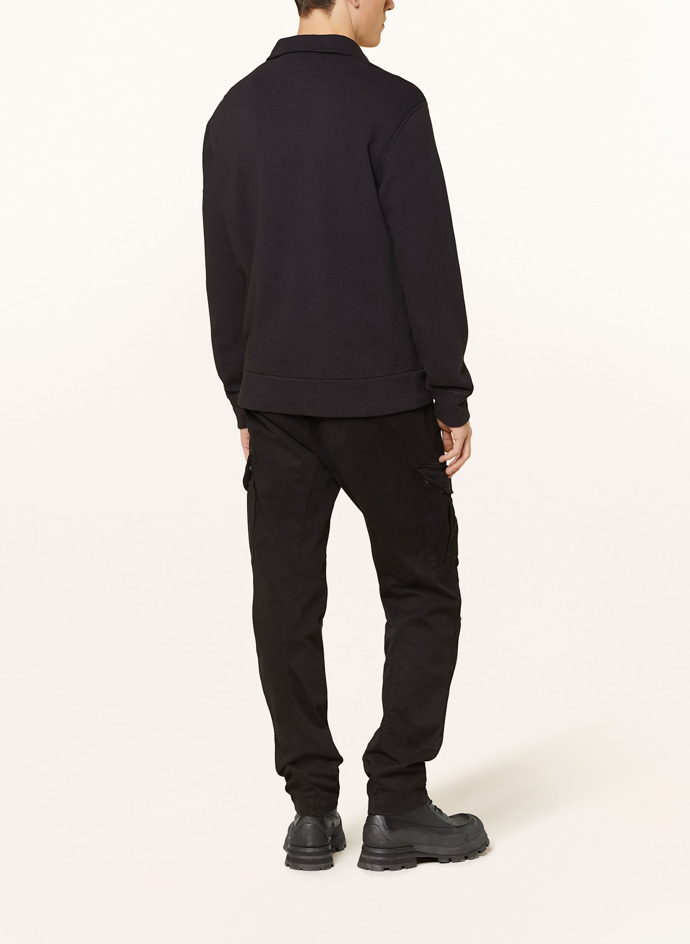 C.P. COMPANY Bluza nierozpinana: CZARNY