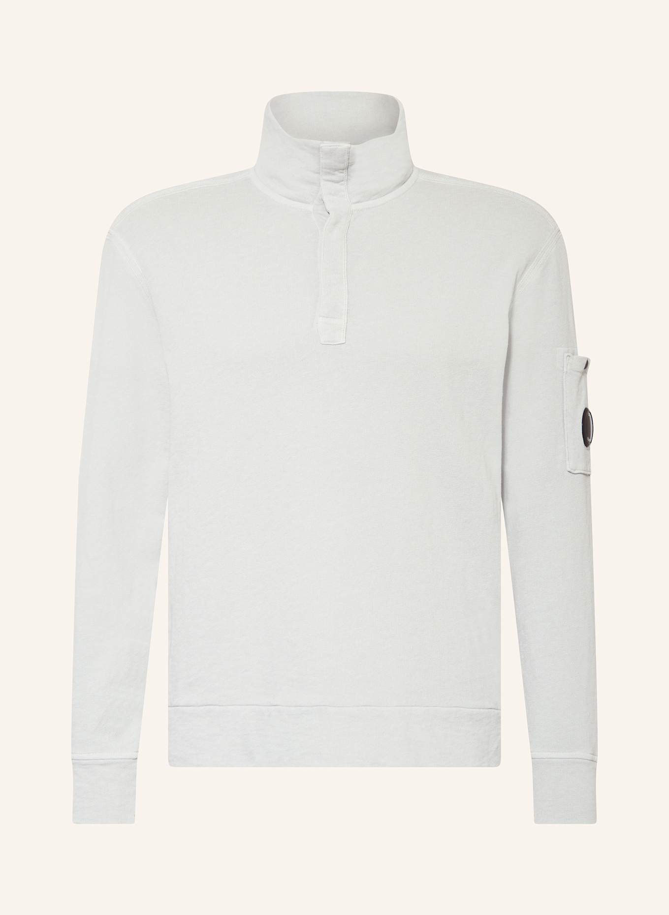 C.P. COMPANY Mikina: SVĚTLE ŠEDÁ