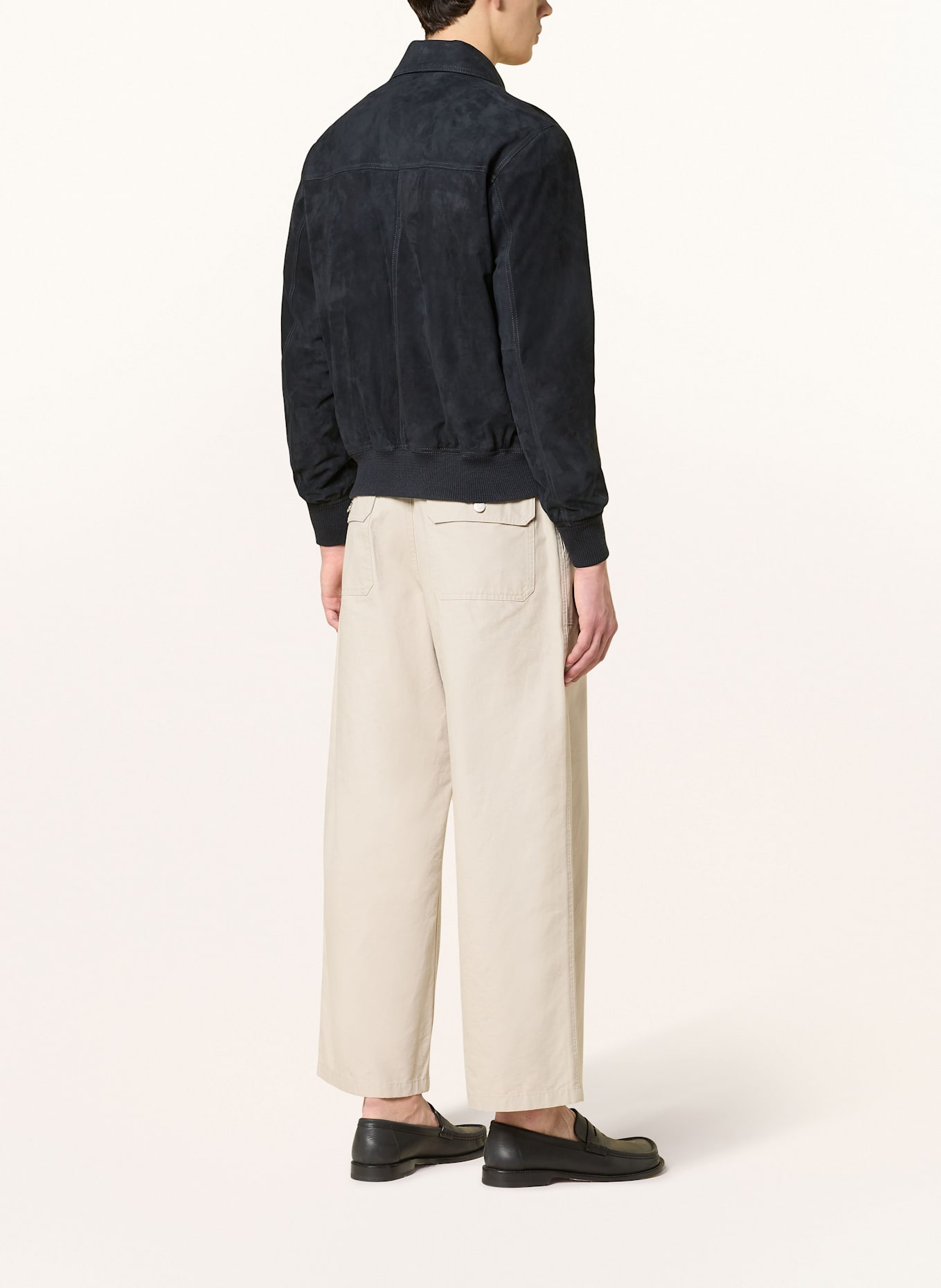 ARMA Lederjacke ARROW: DUNKELBLAU