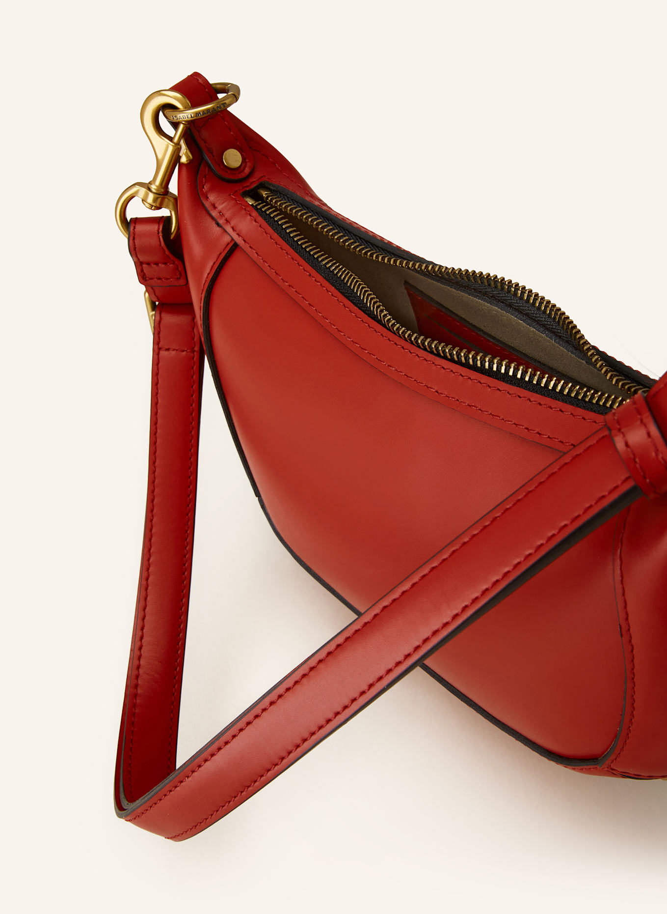 ISABEL MARANT Umhängetasche OSKAN MOON, Farbe: ROT (Bild 3)