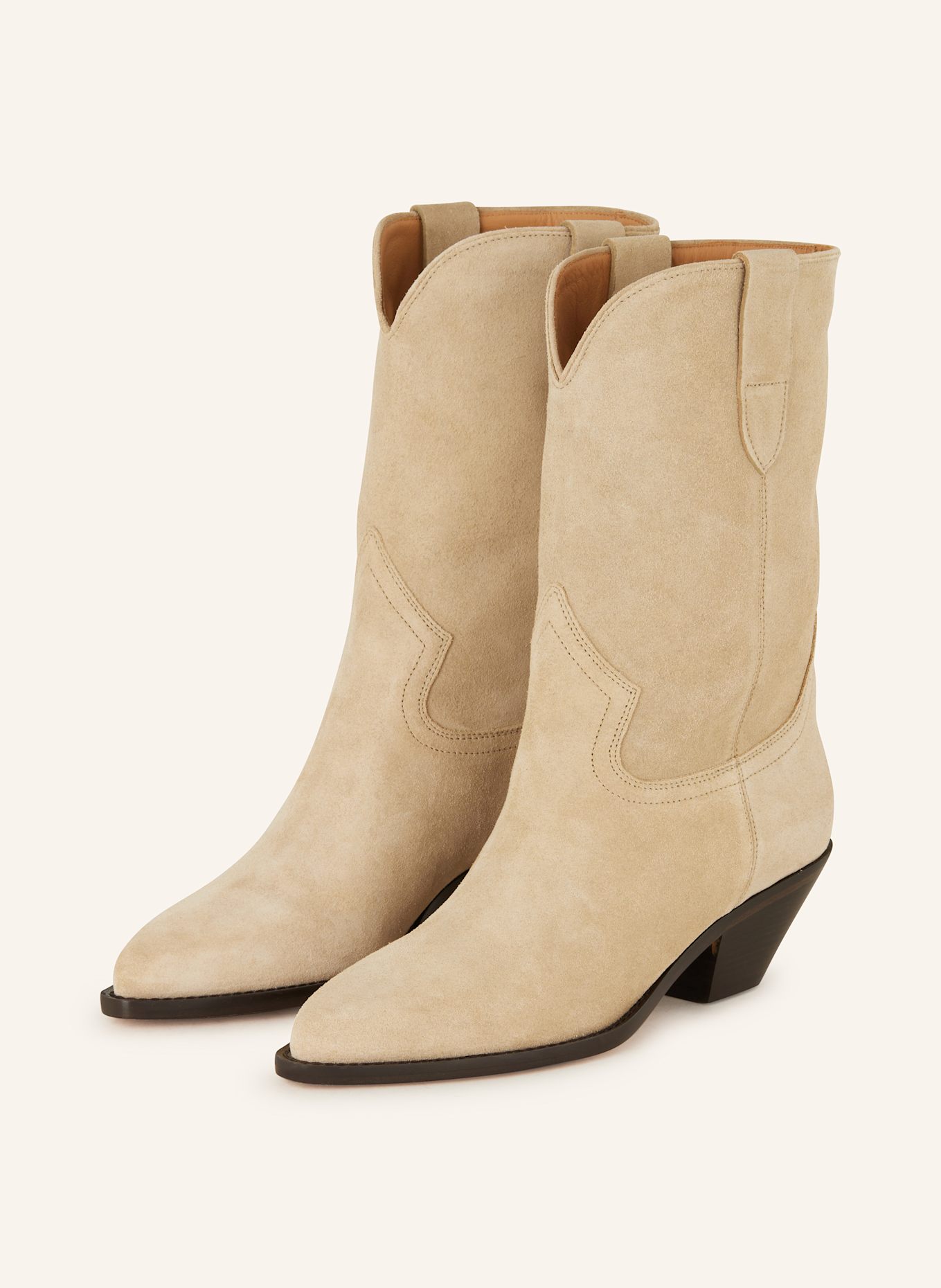 ISABEL MARANT Cowboy Boots DAHOPE: BEIGE