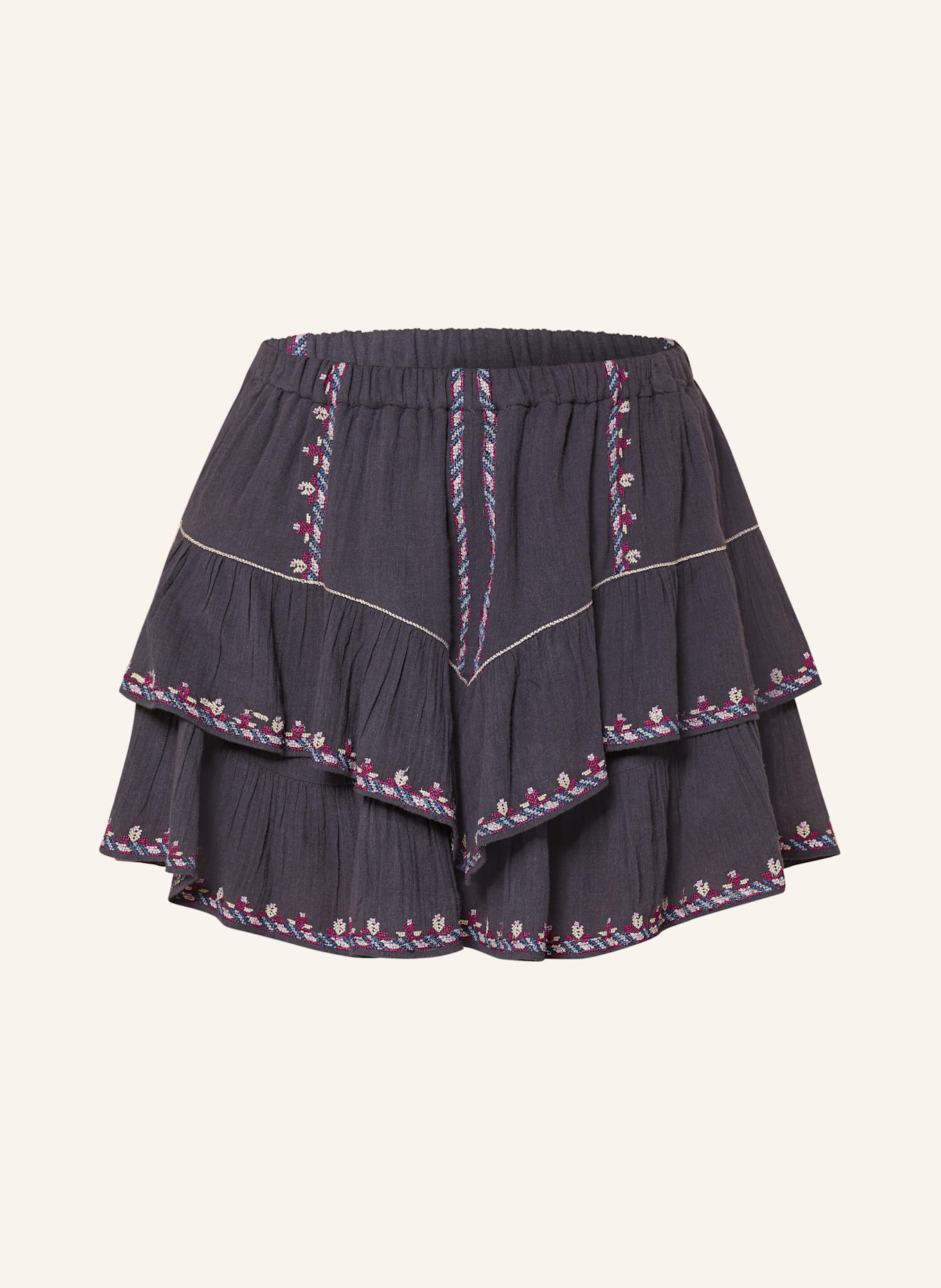 MARANT ÉTOILE Skort JOCADIA: DUNKELBLAU / DUNKELLILA / HELLLILA