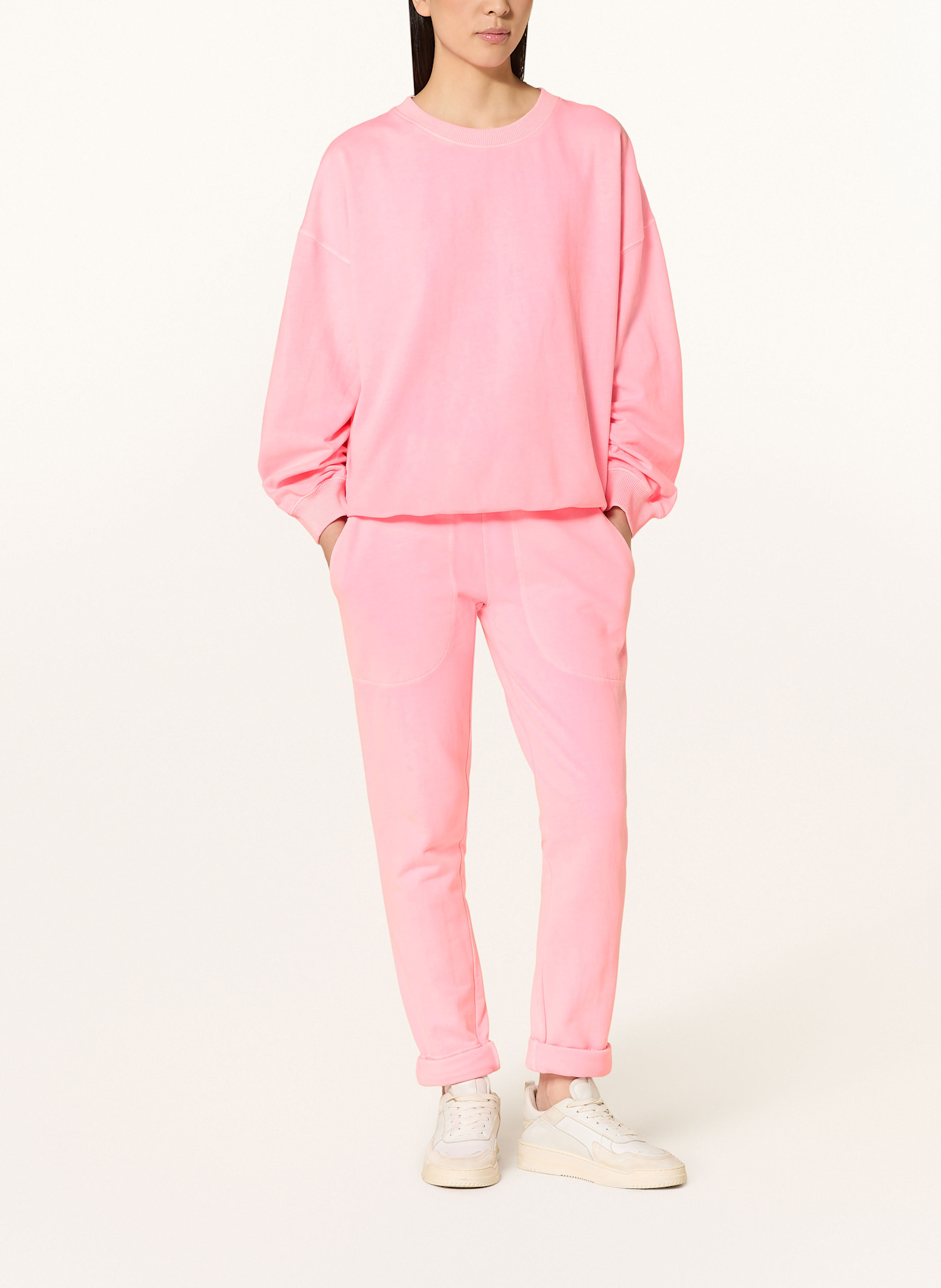 Juvia Tepláky CATHY: NEONOVĚ RŮŽOVÁ